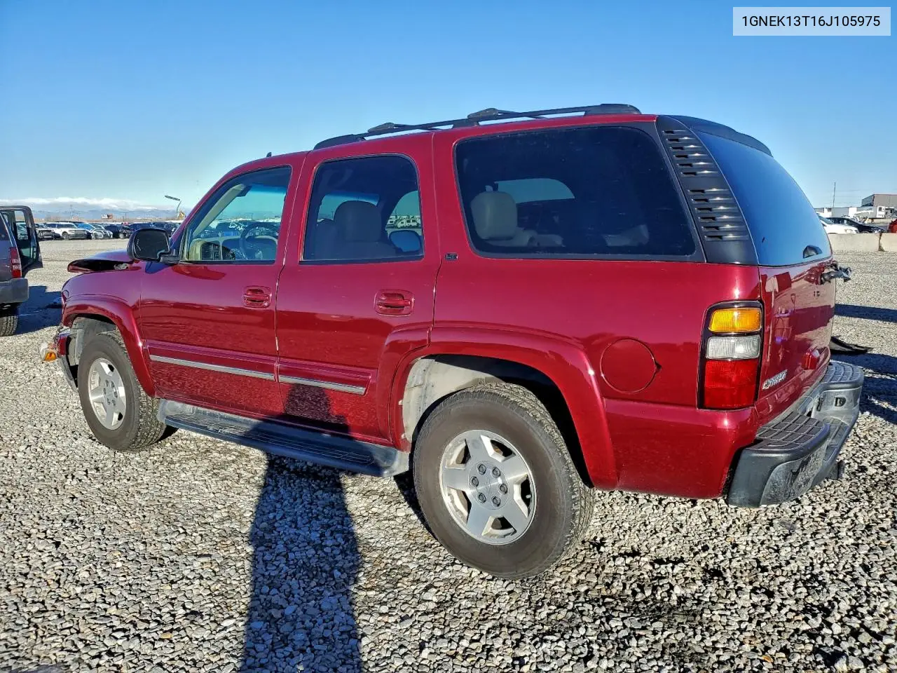 1GNEK13T16J105975 2006 Chevrolet Tahoe K1500