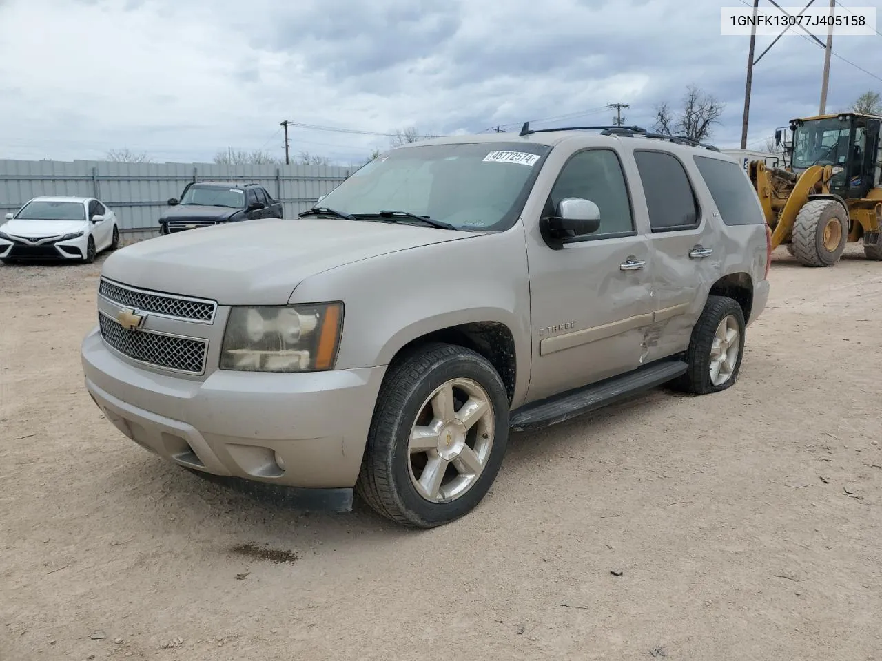 1GNFK13077J405158 2007 Chevrolet Tahoe K1500