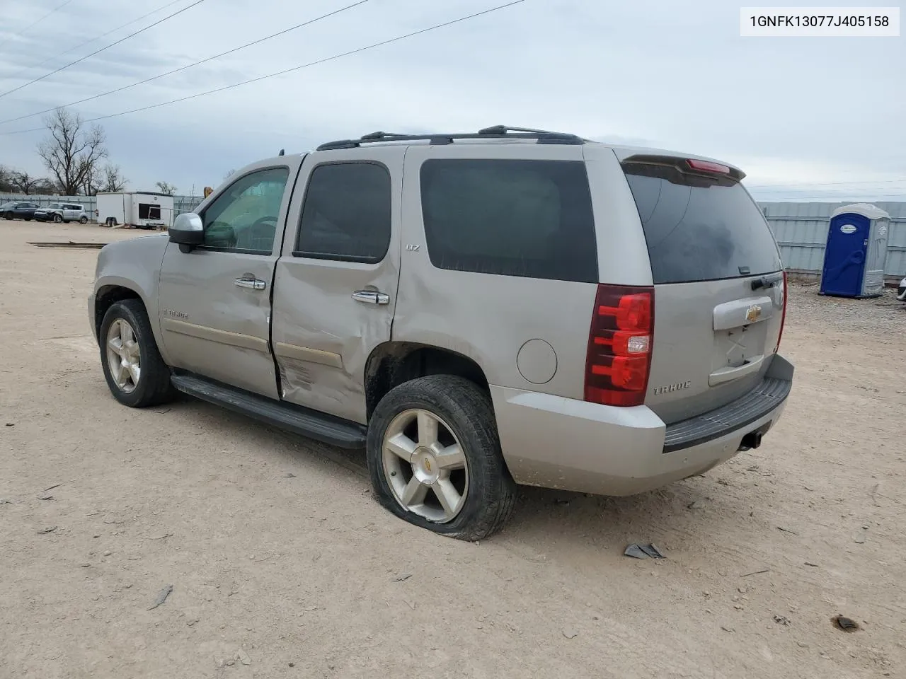 1GNFK13077J405158 2007 Chevrolet Tahoe K1500