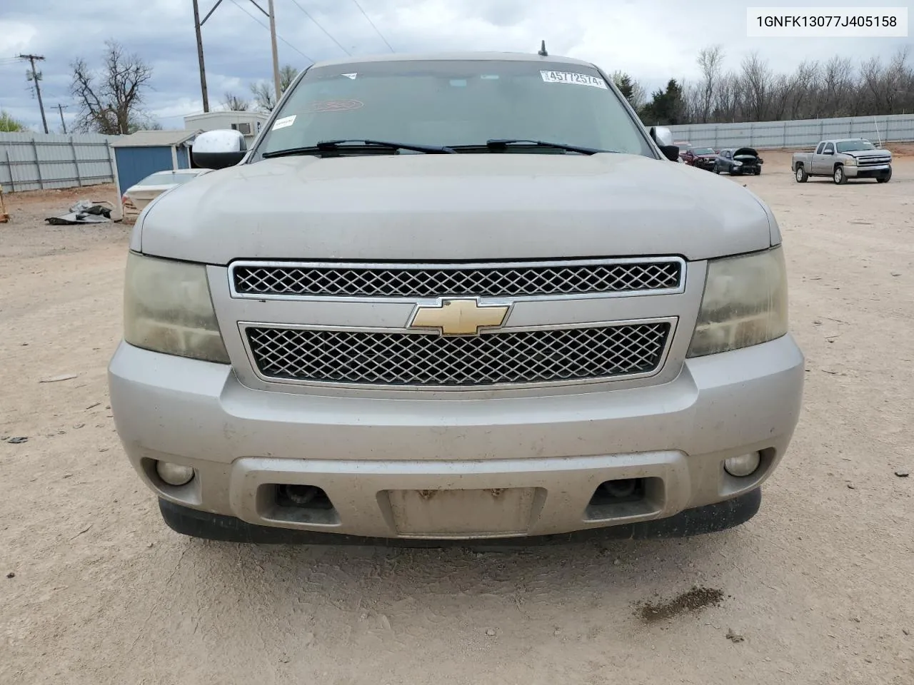 1GNFK13077J405158 2007 Chevrolet Tahoe K1500