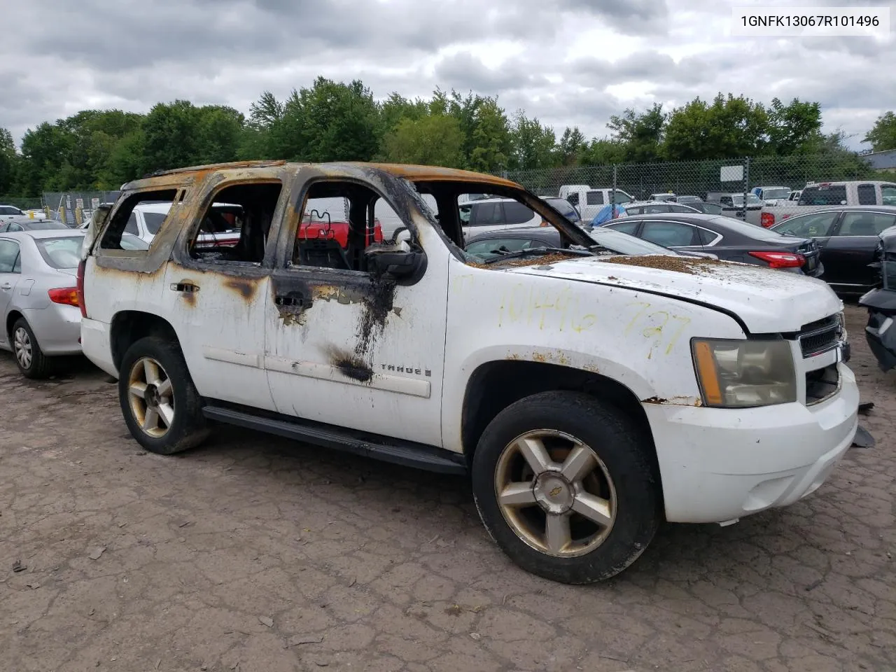 1GNFK13067R101496 2007 Chevrolet Tahoe K1500