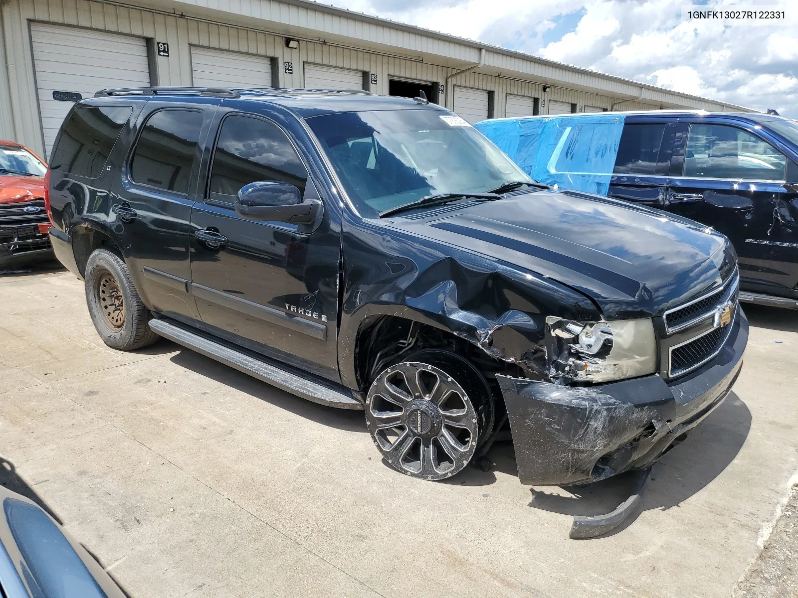 2007 Chevrolet Tahoe K1500 VIN: 1GNFK13027R122331 Lot: 57393284