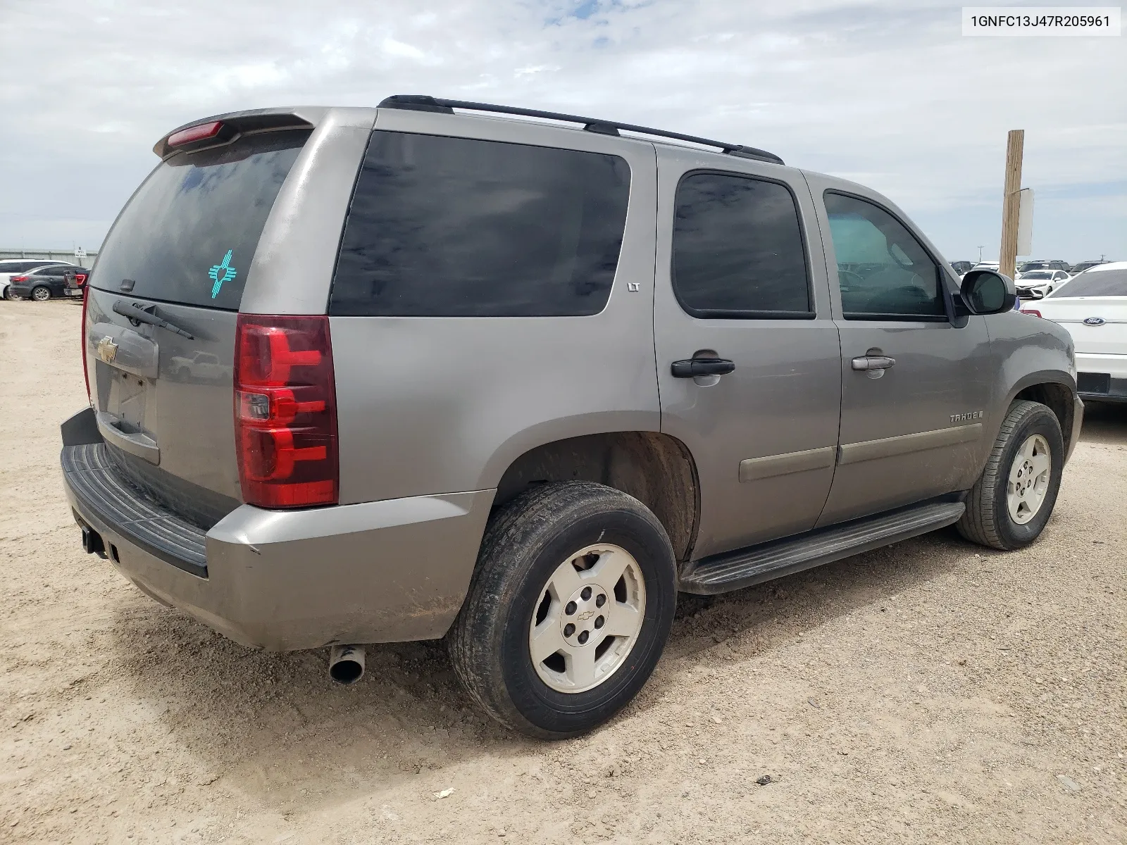 2007 Chevrolet Tahoe C1500 VIN: 1GNFC13J47R205961 Lot: 60942004