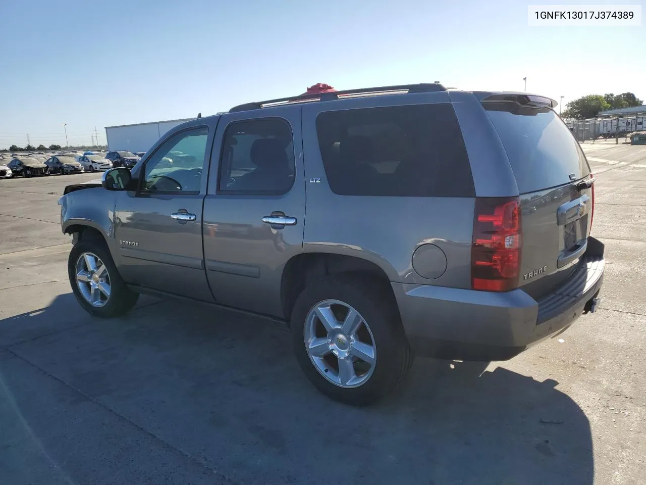 2007 Chevrolet Tahoe K1500 VIN: 1GNFK13017J374389 Lot: 61016884