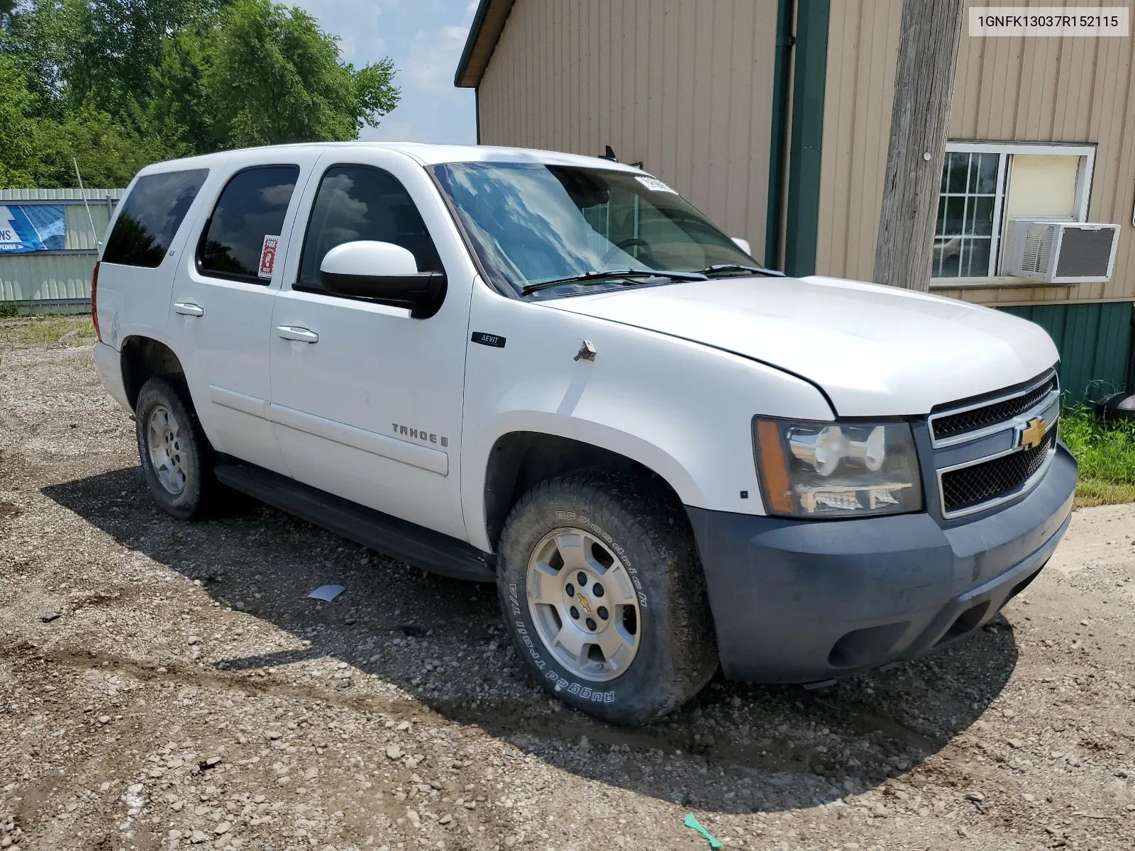 2007 Chevrolet Tahoe K1500 VIN: 1GNFK13037R152115 Lot: 62521154