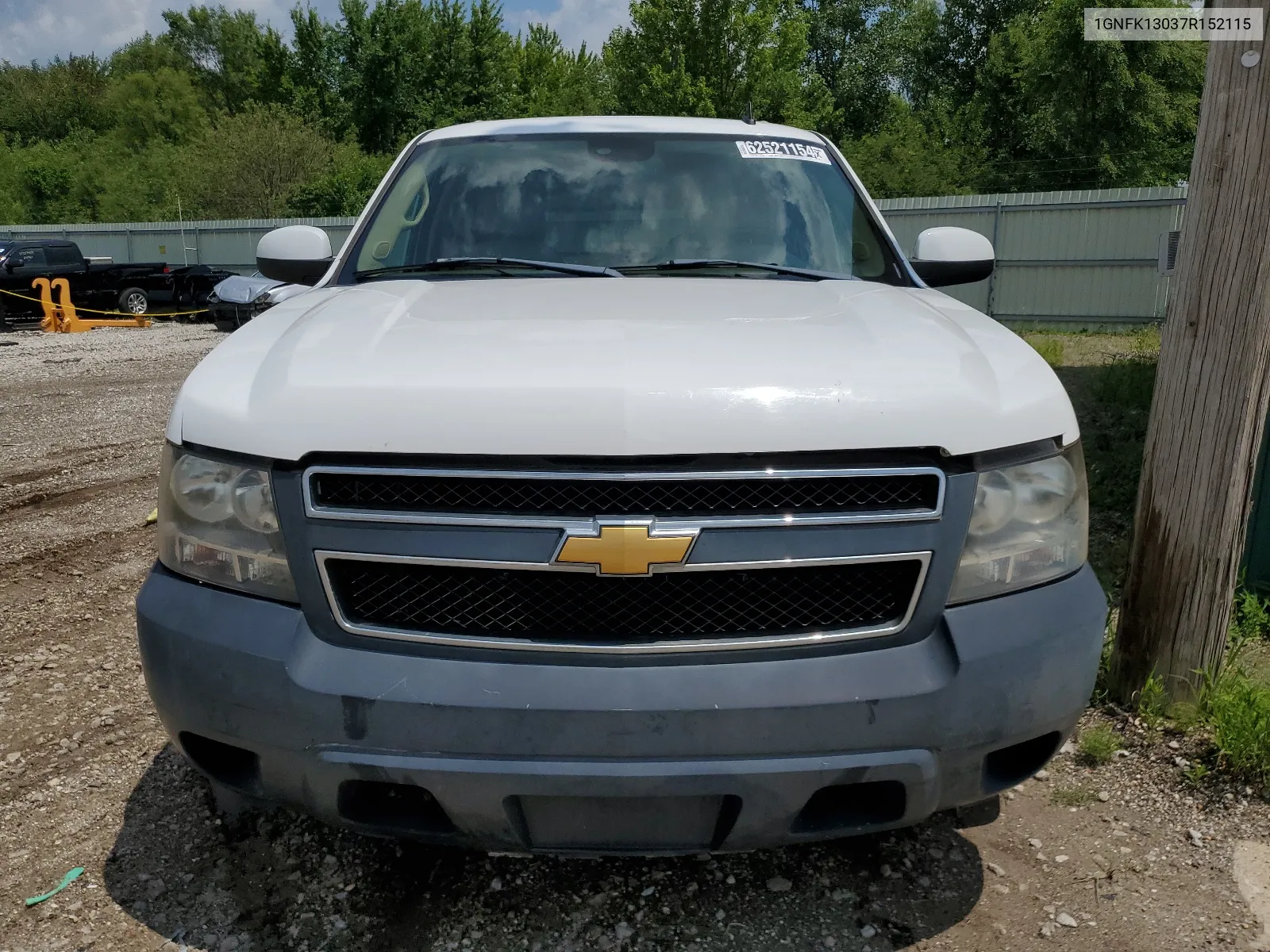 2007 Chevrolet Tahoe K1500 VIN: 1GNFK13037R152115 Lot: 62521154