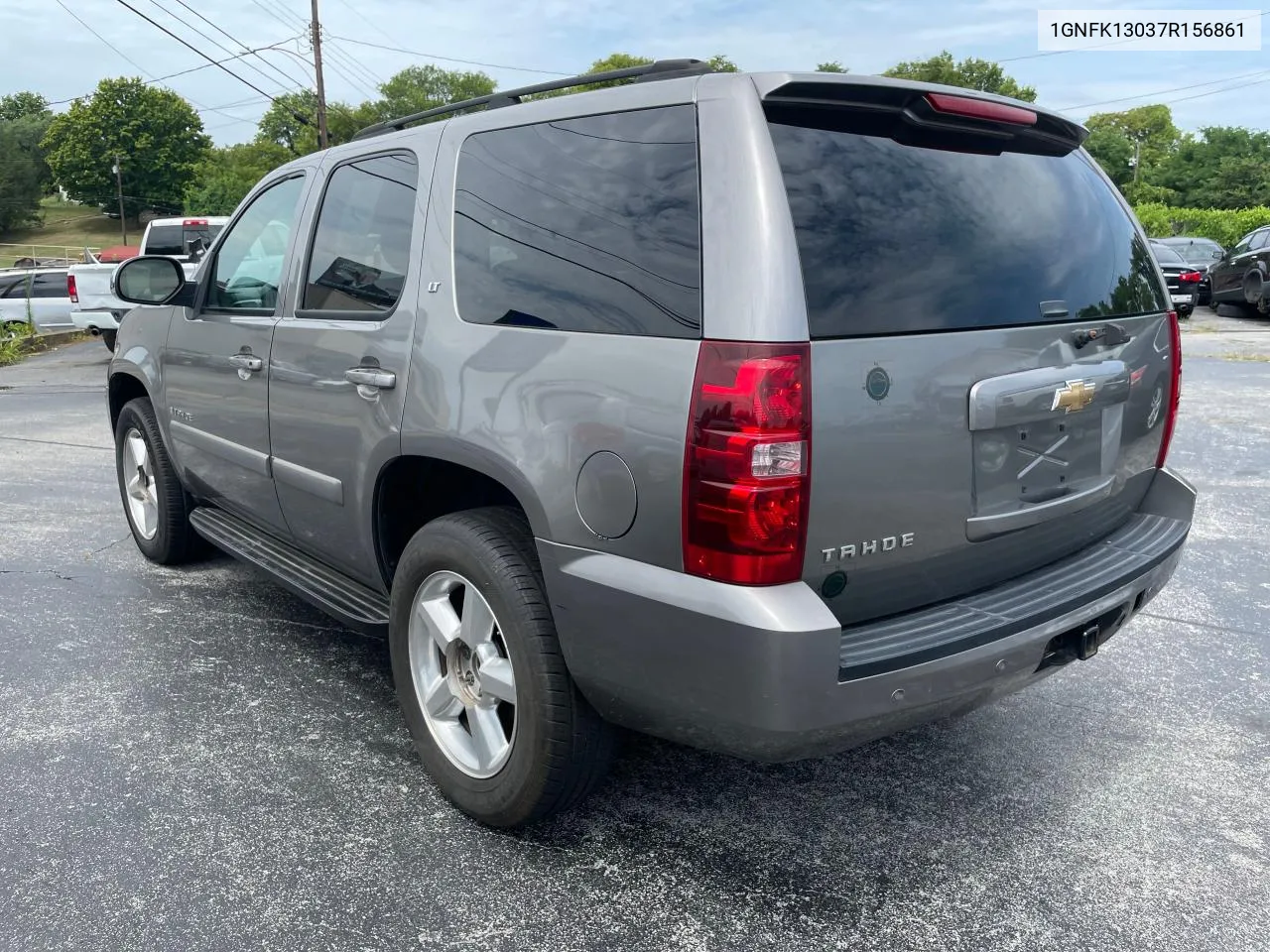 2007 Chevrolet Tahoe K1500 VIN: 1GNFK13037R156861 Lot: 62538734