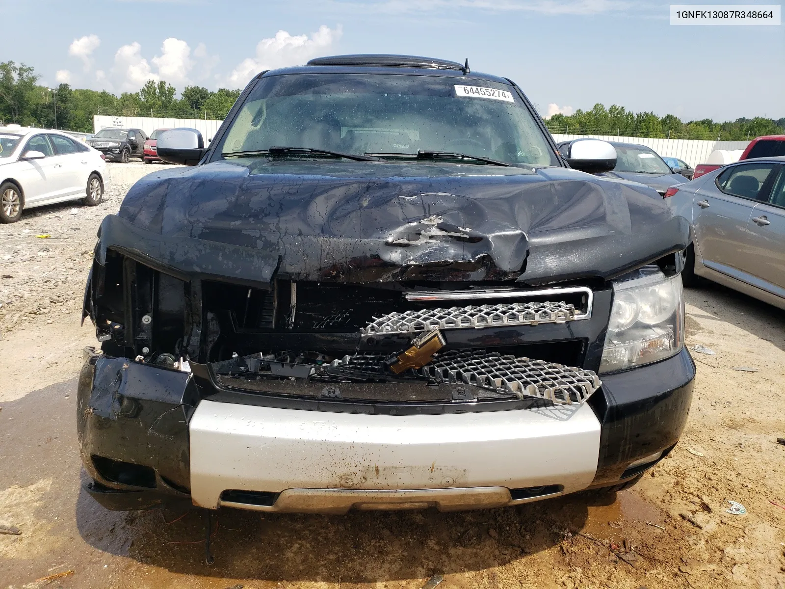 2007 Chevrolet Tahoe K1500 VIN: 1GNFK13087R348664 Lot: 64455274