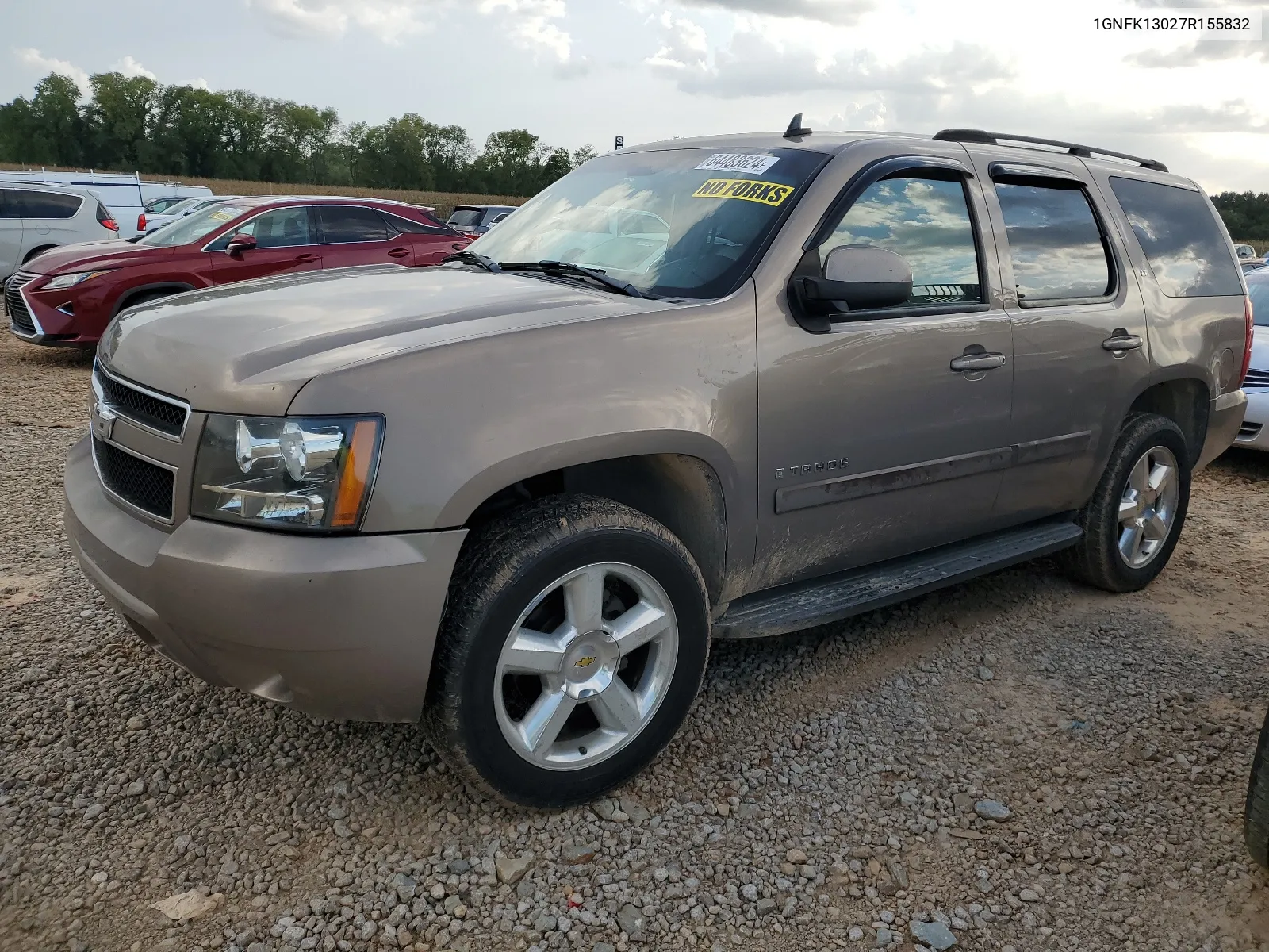 2007 Chevrolet Tahoe K1500 VIN: 1GNFK13027R155832 Lot: 64483624