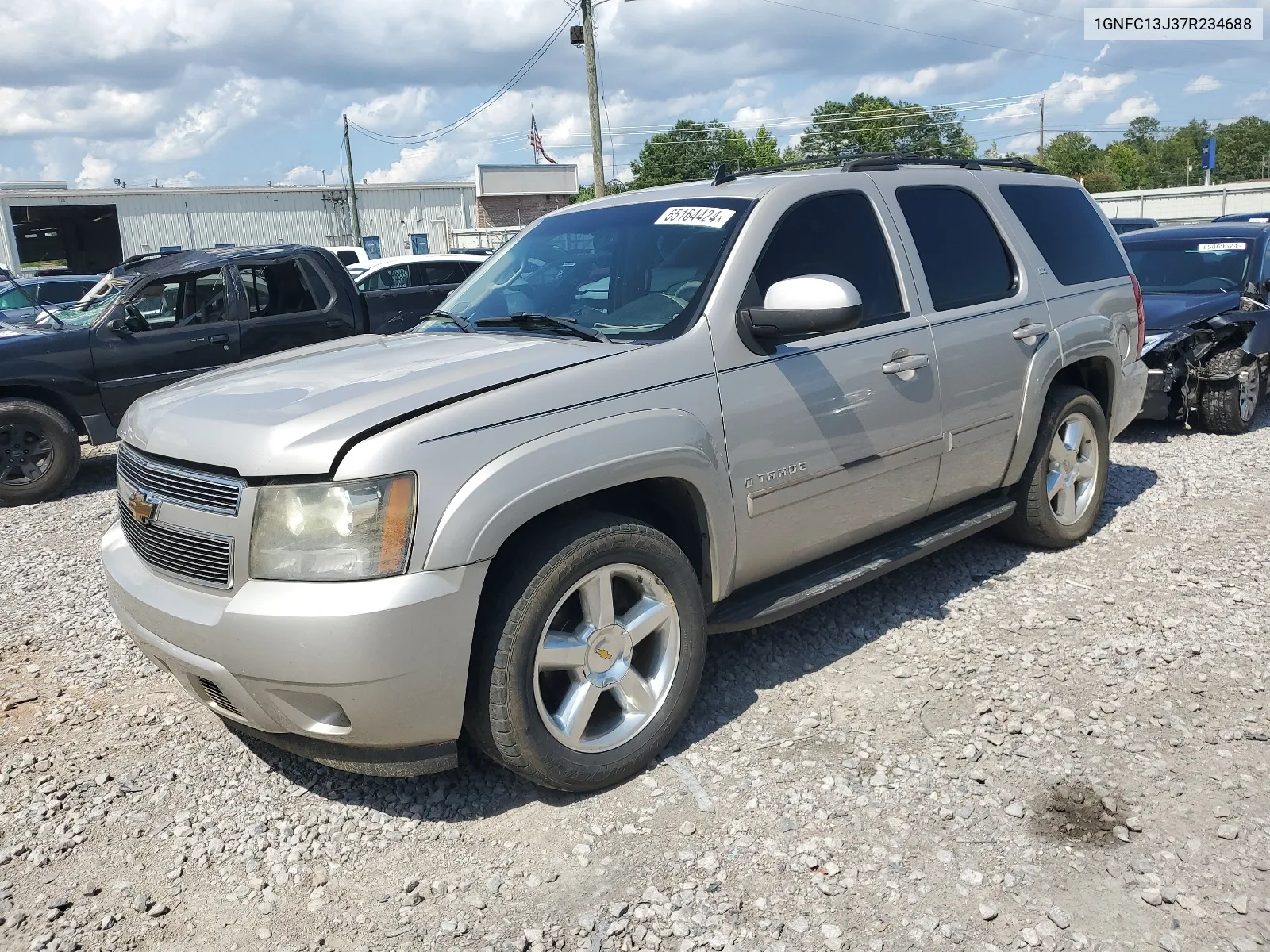 2007 Chevrolet Tahoe C1500 VIN: 1GNFC13J37R234688 Lot: 65164424