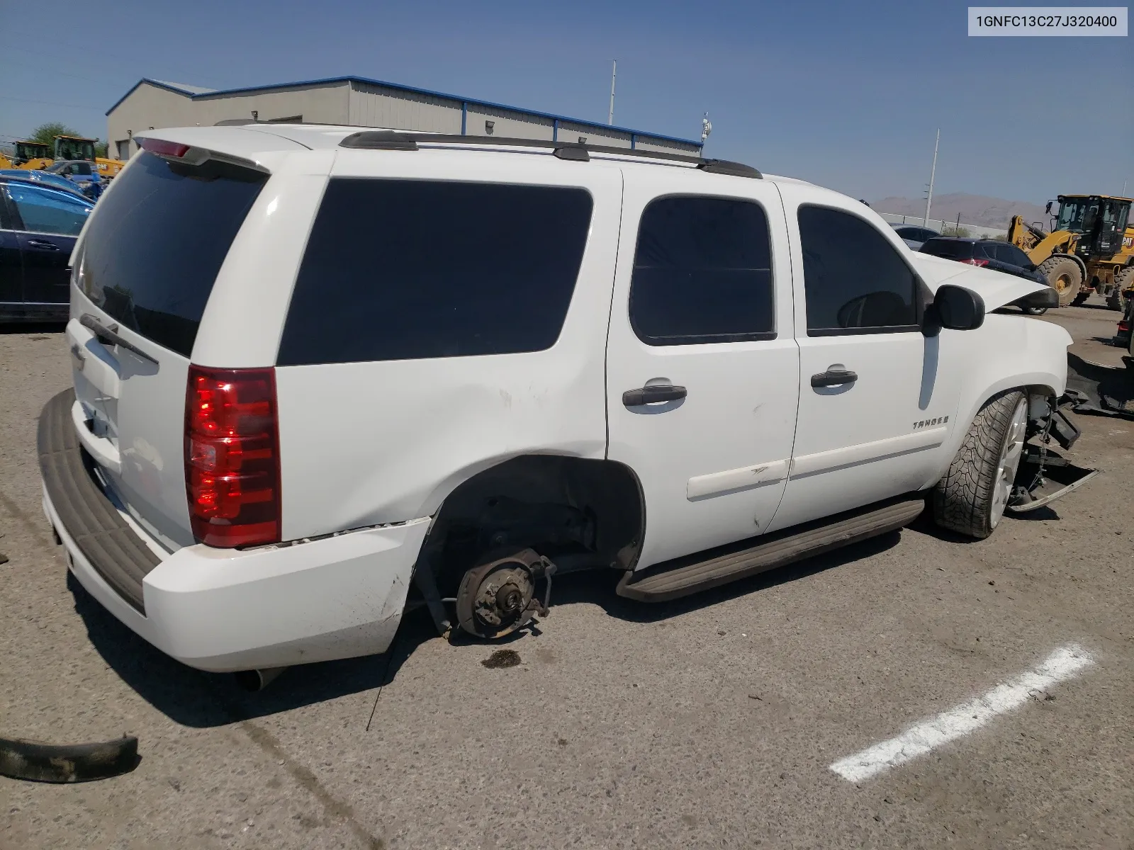 2007 Chevrolet Tahoe C1500 VIN: 1GNFC13C27J320400 Lot: 65476974