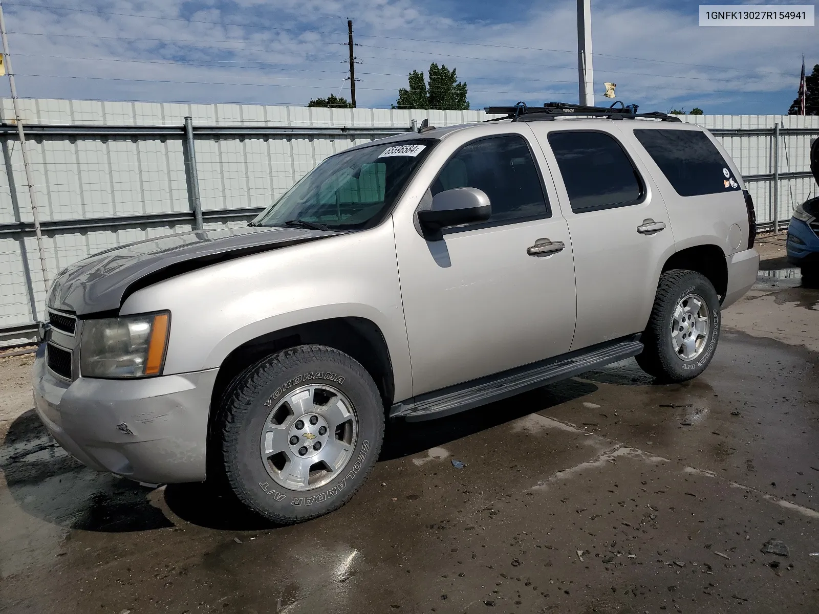 2007 Chevrolet Tahoe K1500 VIN: 1GNFK13027R154941 Lot: 65596584