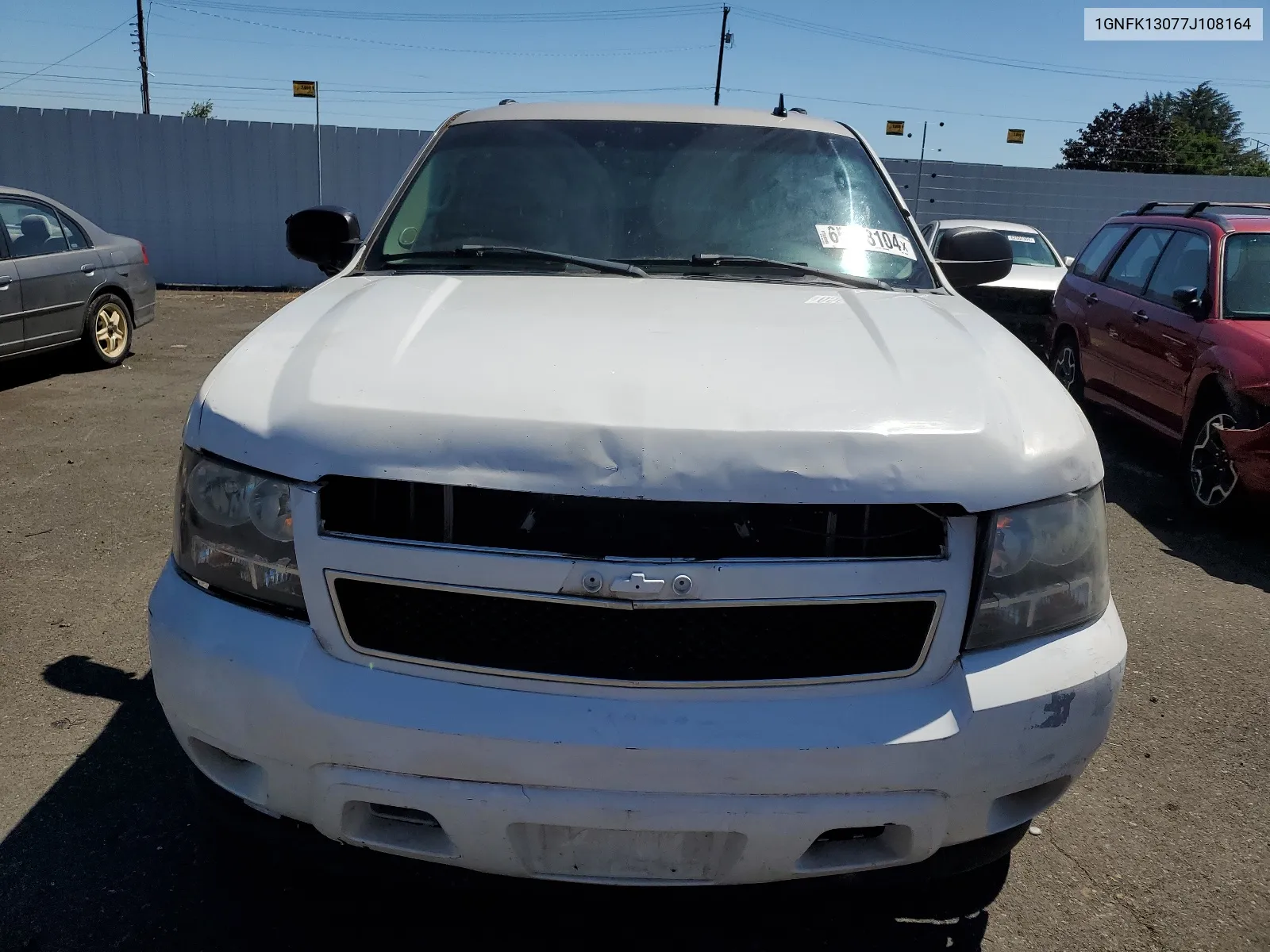 2007 Chevrolet Tahoe K1500 VIN: 1GNFK13077J108164 Lot: 65638104