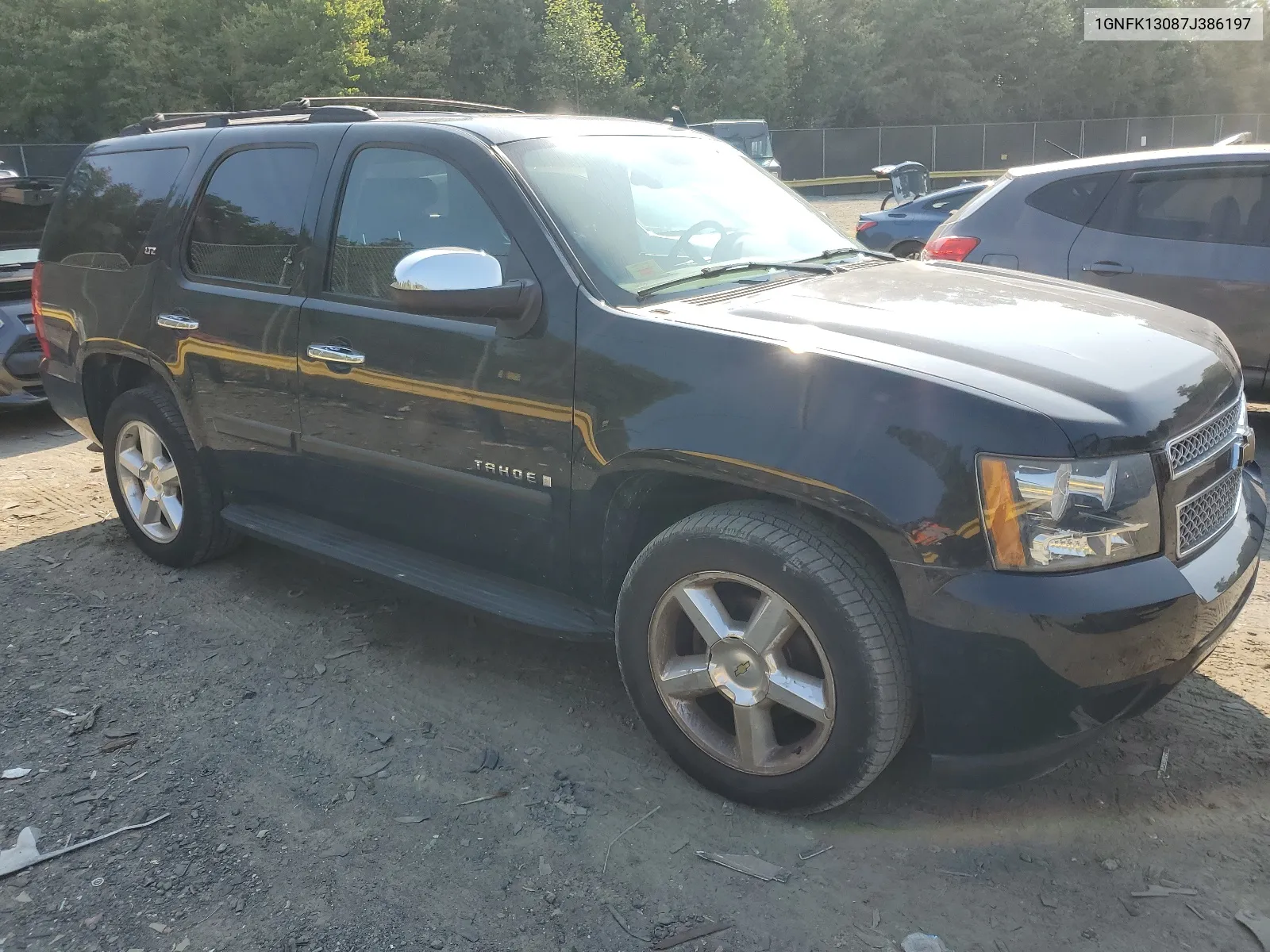 2007 Chevrolet Tahoe K1500 VIN: 1GNFK13087J386197 Lot: 65817894