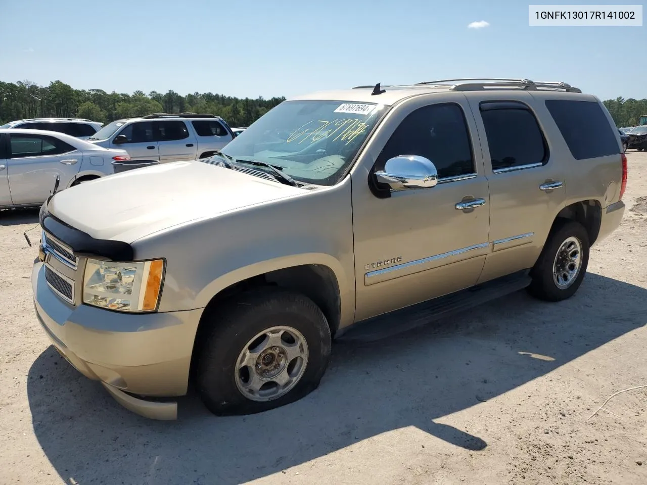 2007 Chevrolet Tahoe K1500 VIN: 1GNFK13017R141002 Lot: 67697694