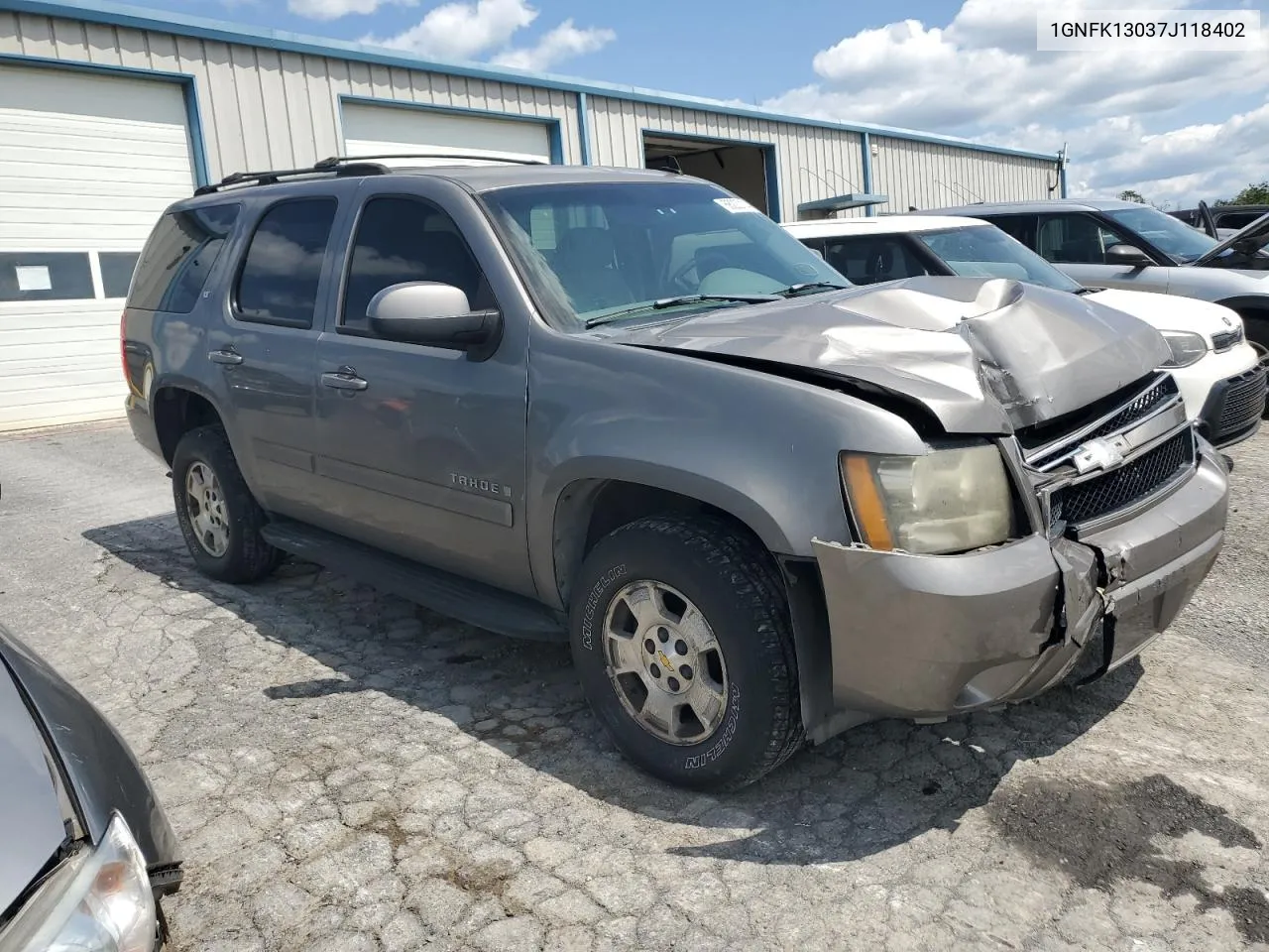 2007 Chevrolet Tahoe K1500 VIN: 1GNFK13037J118402 Lot: 68220114