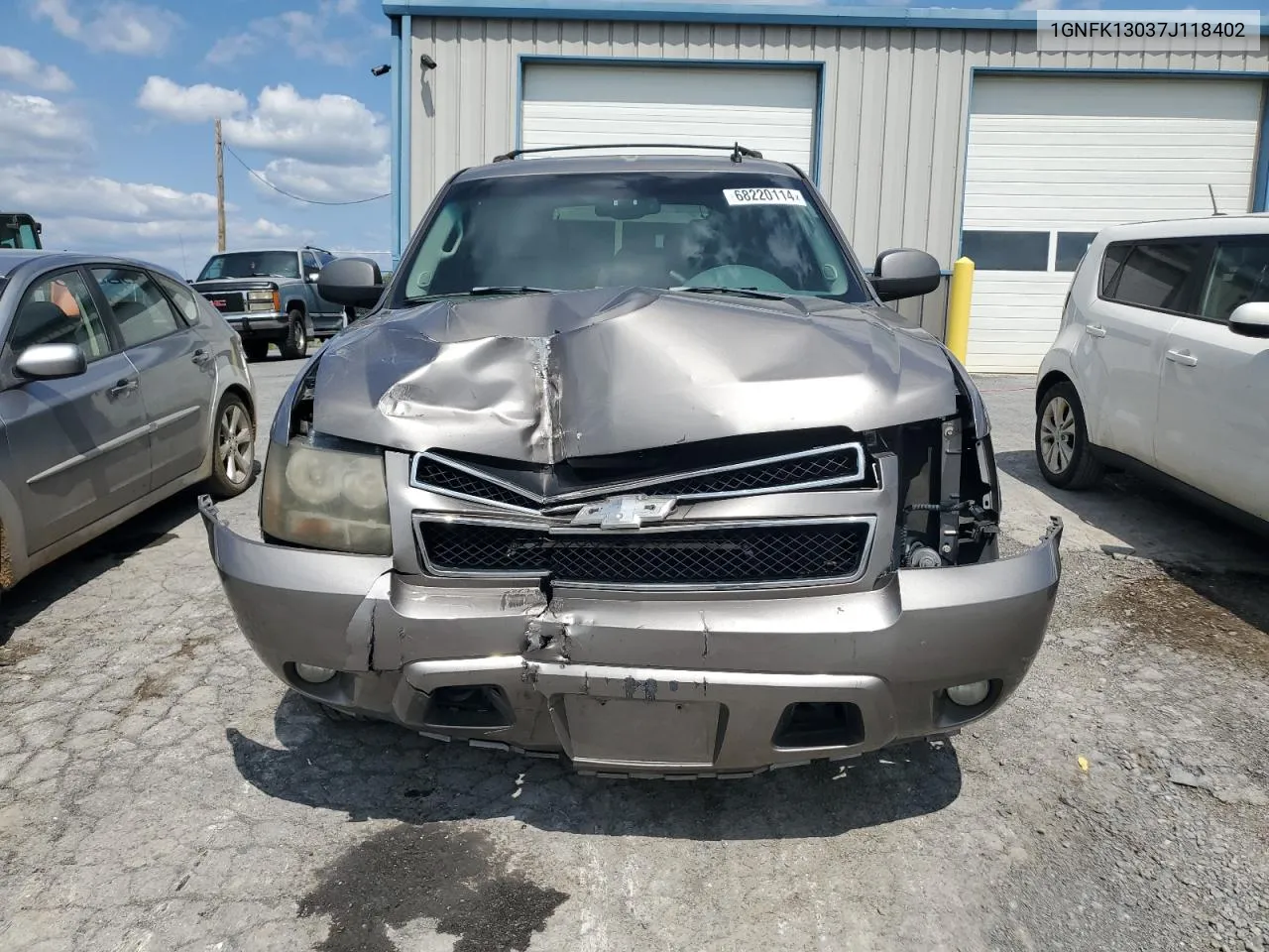 1GNFK13037J118402 2007 Chevrolet Tahoe K1500