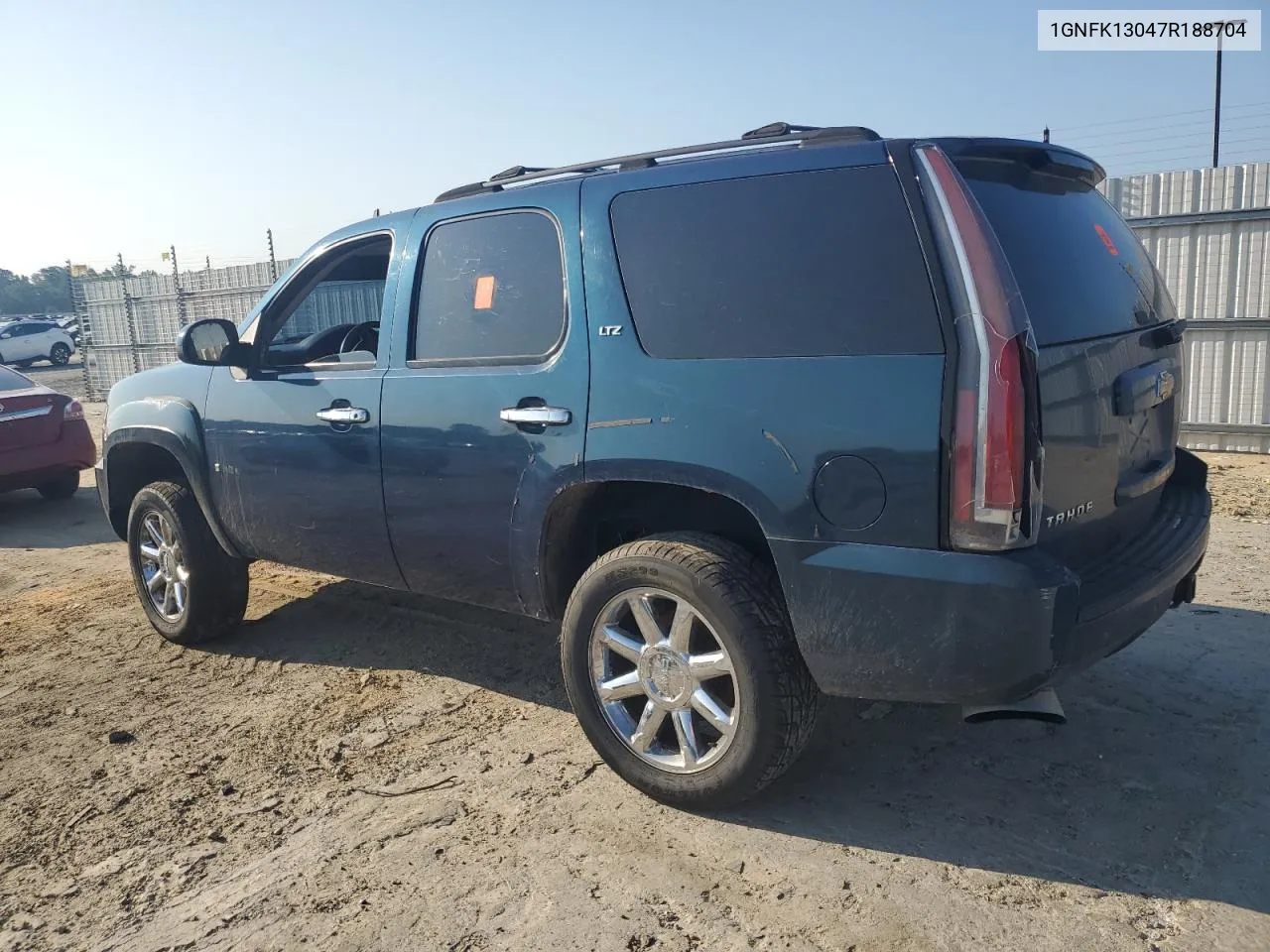 1GNFK13047R188704 2007 Chevrolet Tahoe K1500