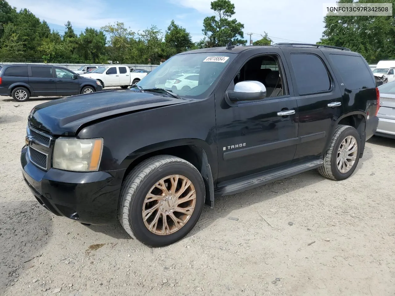 2007 Chevrolet Tahoe C1500 VIN: 1GNFC13C97R342508 Lot: 69018884