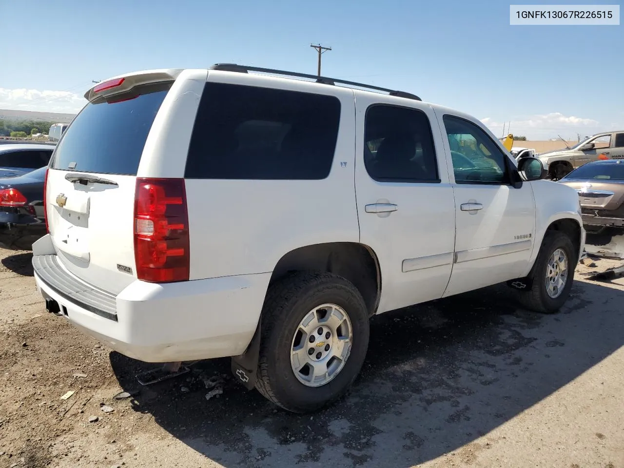 2007 Chevrolet Tahoe K1500 VIN: 1GNFK13067R226515 Lot: 69712844