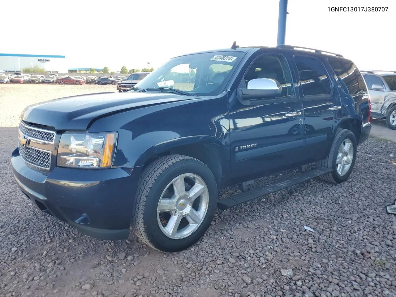 2007 Chevrolet Tahoe C1500 VIN: 1GNFC13017J380707 Lot: 70540314