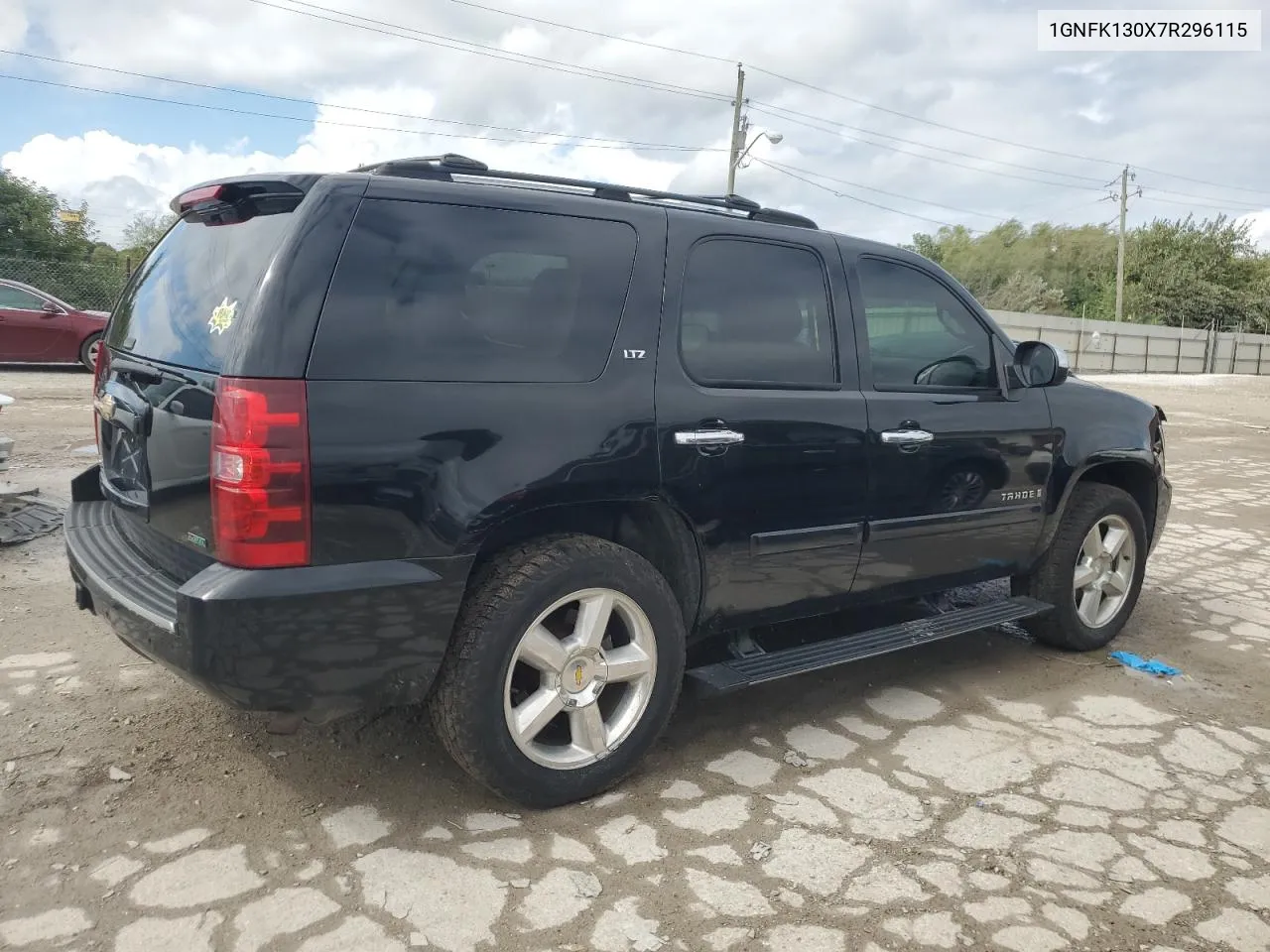 2007 Chevrolet Tahoe K1500 VIN: 1GNFK130X7R296115 Lot: 72431394