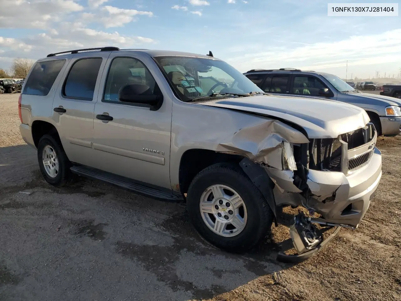 1GNFK130X7J281404 2007 Chevrolet Tahoe K1500