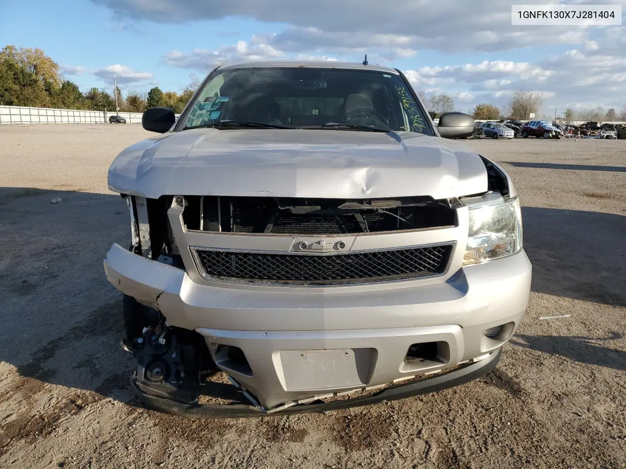 1GNFK130X7J281404 2007 Chevrolet Tahoe K1500
