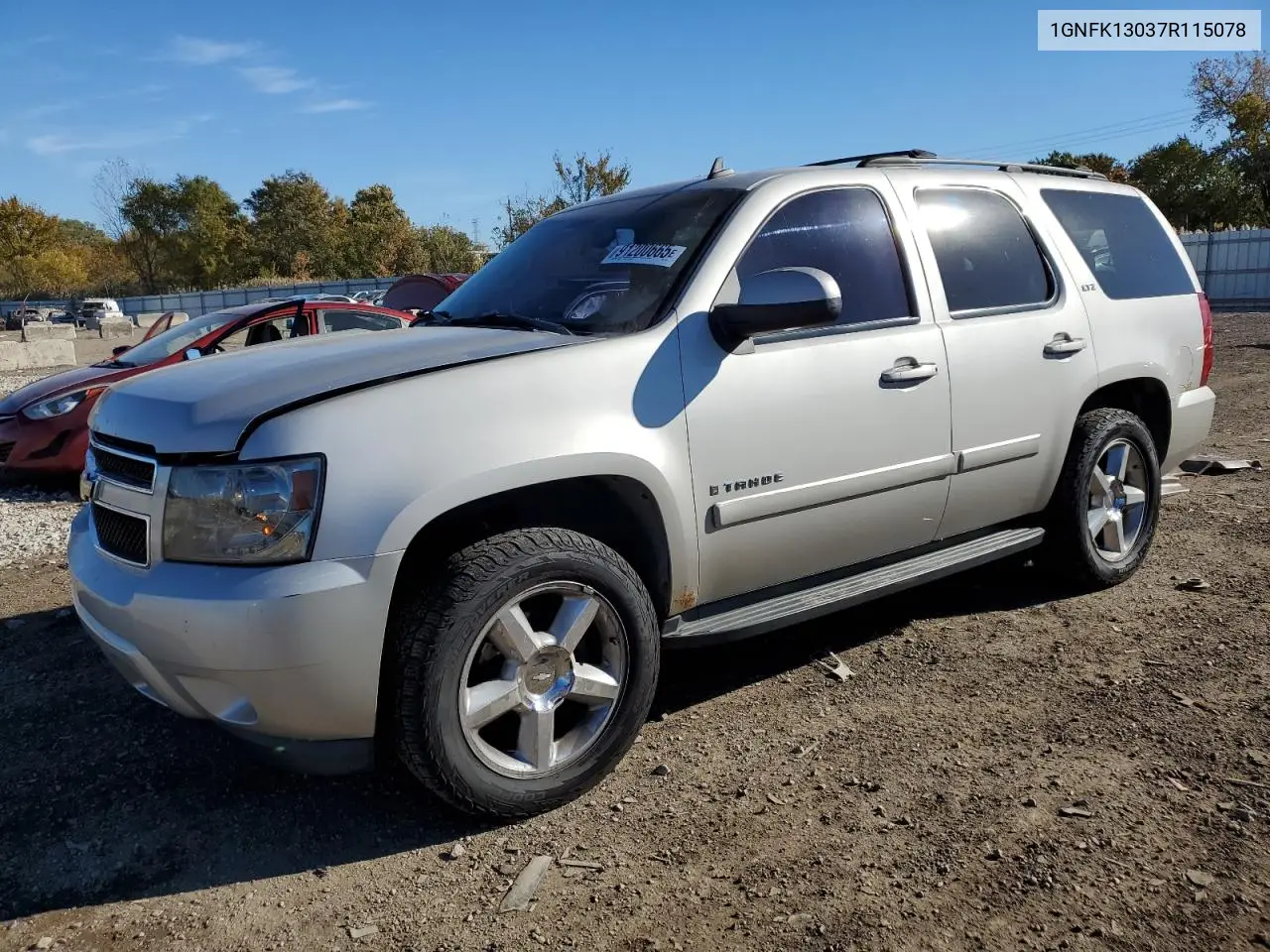 1GNFK13037R115078 2007 Chevrolet Tahoe K1500