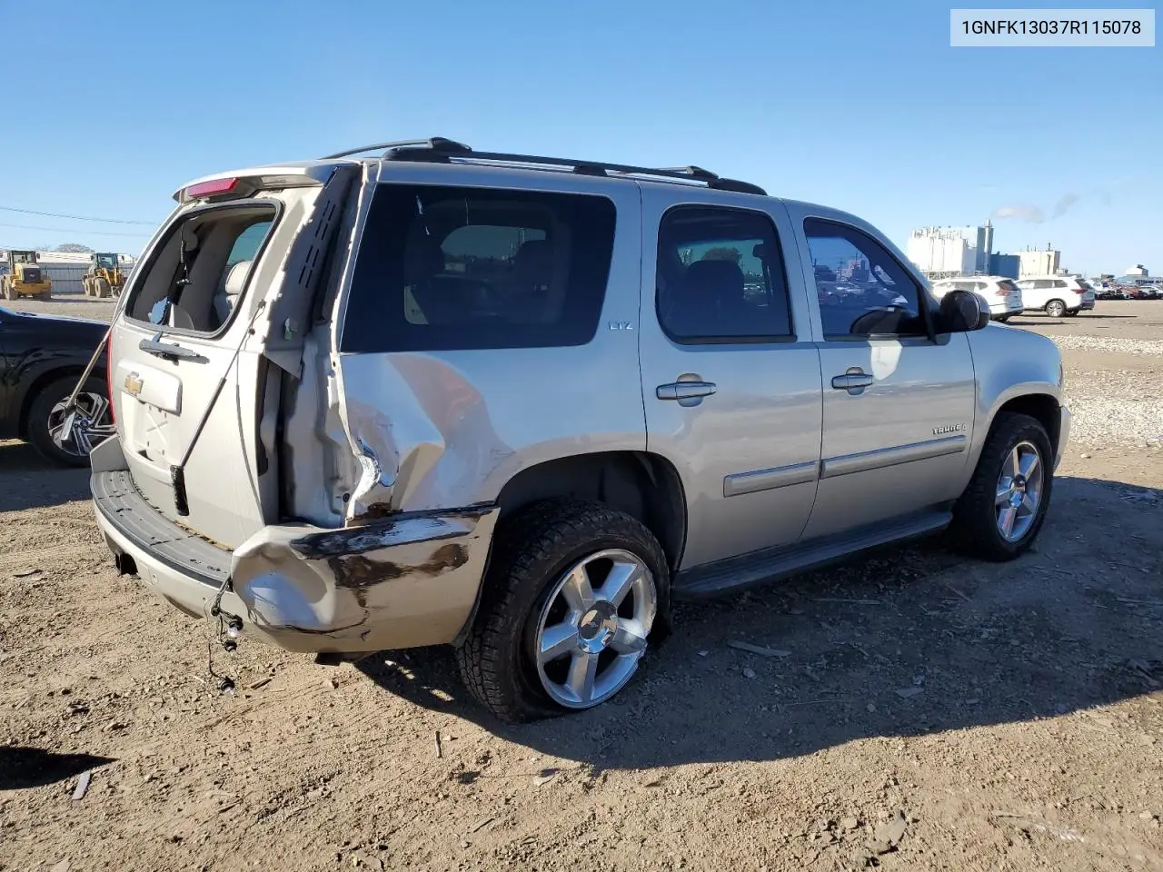 1GNFK13037R115078 2007 Chevrolet Tahoe K1500