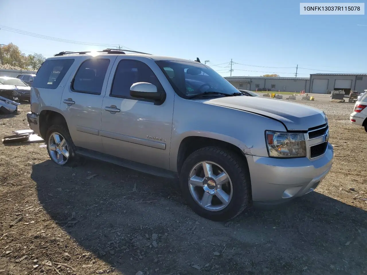 1GNFK13037R115078 2007 Chevrolet Tahoe K1500