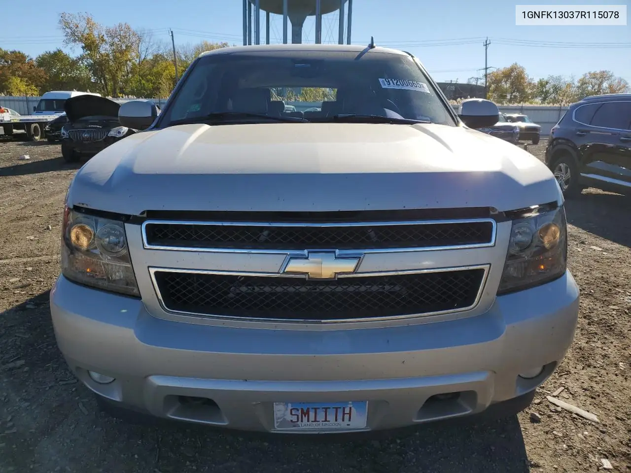 1GNFK13037R115078 2007 Chevrolet Tahoe K1500