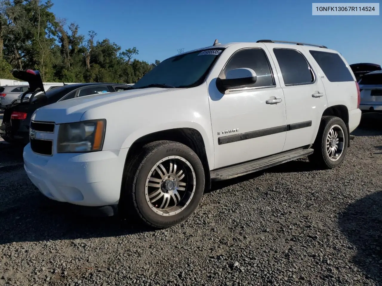 1GNFK13067R114524 2007 Chevrolet Tahoe K1500