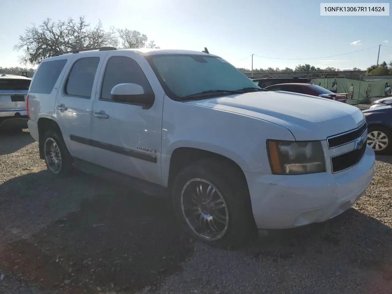 1GNFK13067R114524 2007 Chevrolet Tahoe K1500