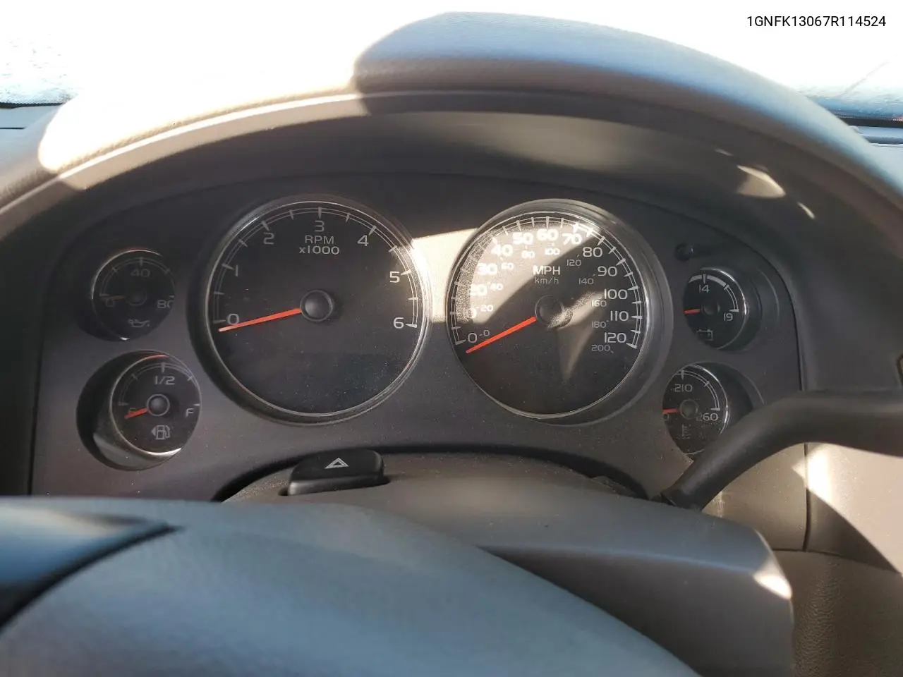 1GNFK13067R114524 2007 Chevrolet Tahoe K1500
