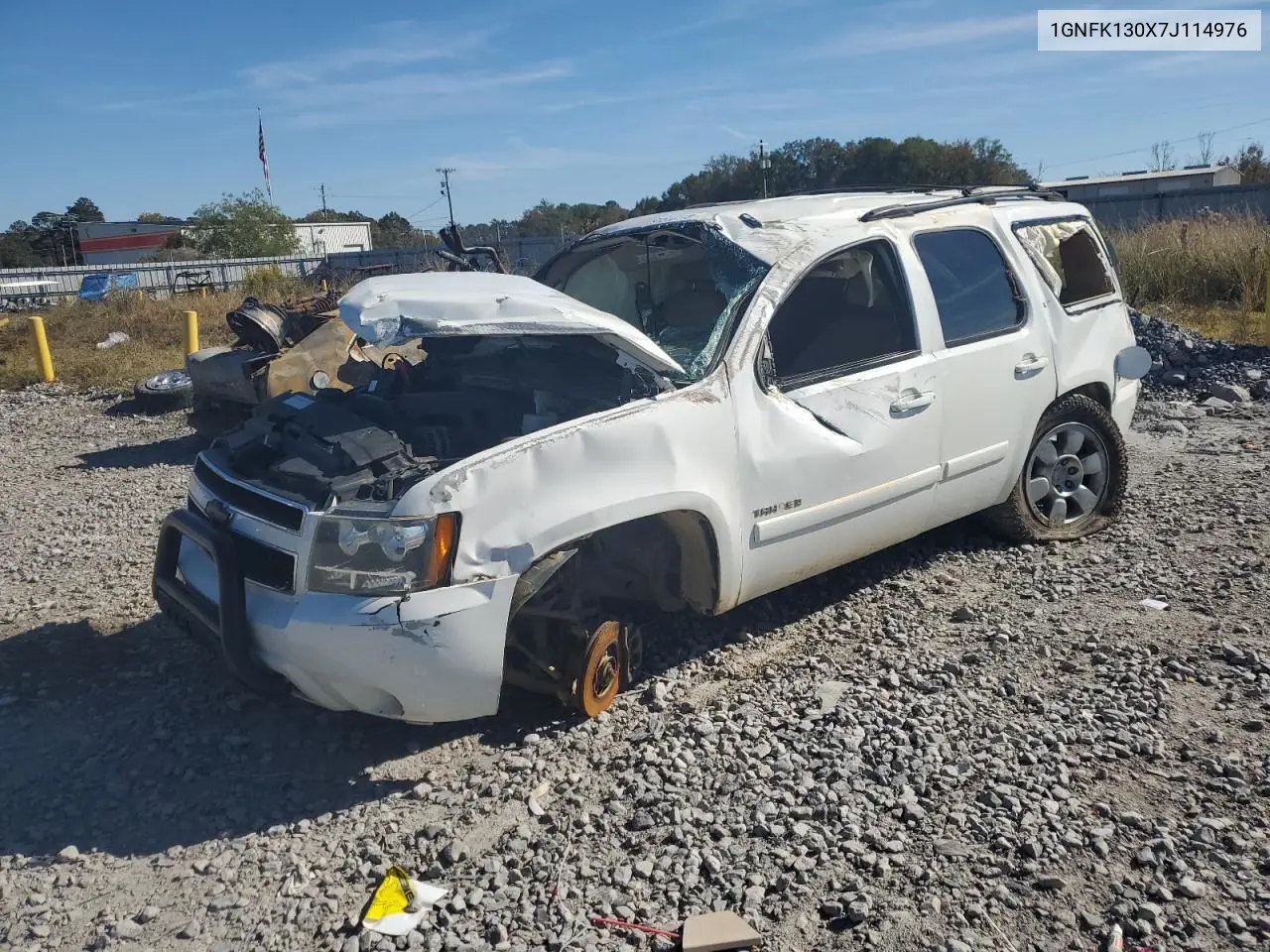 1GNFK130X7J114976 2007 Chevrolet Tahoe K1500