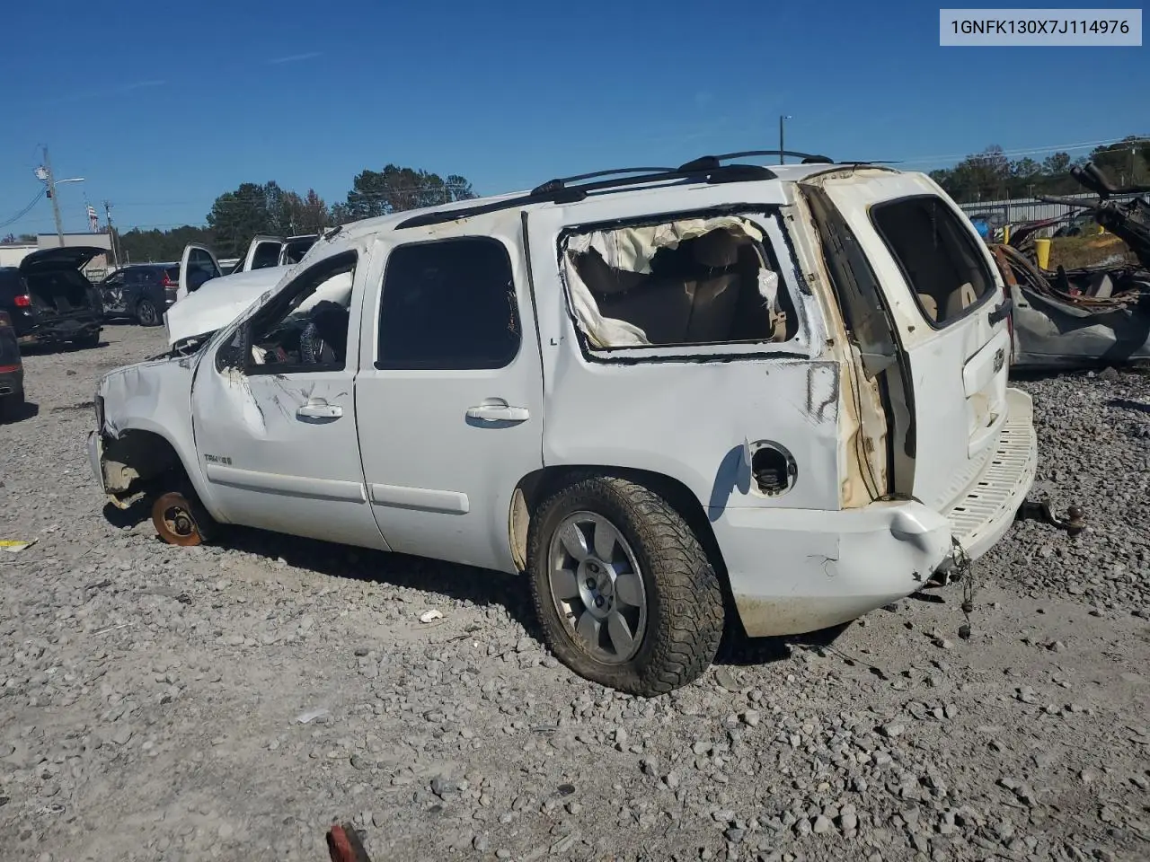 1GNFK130X7J114976 2007 Chevrolet Tahoe K1500