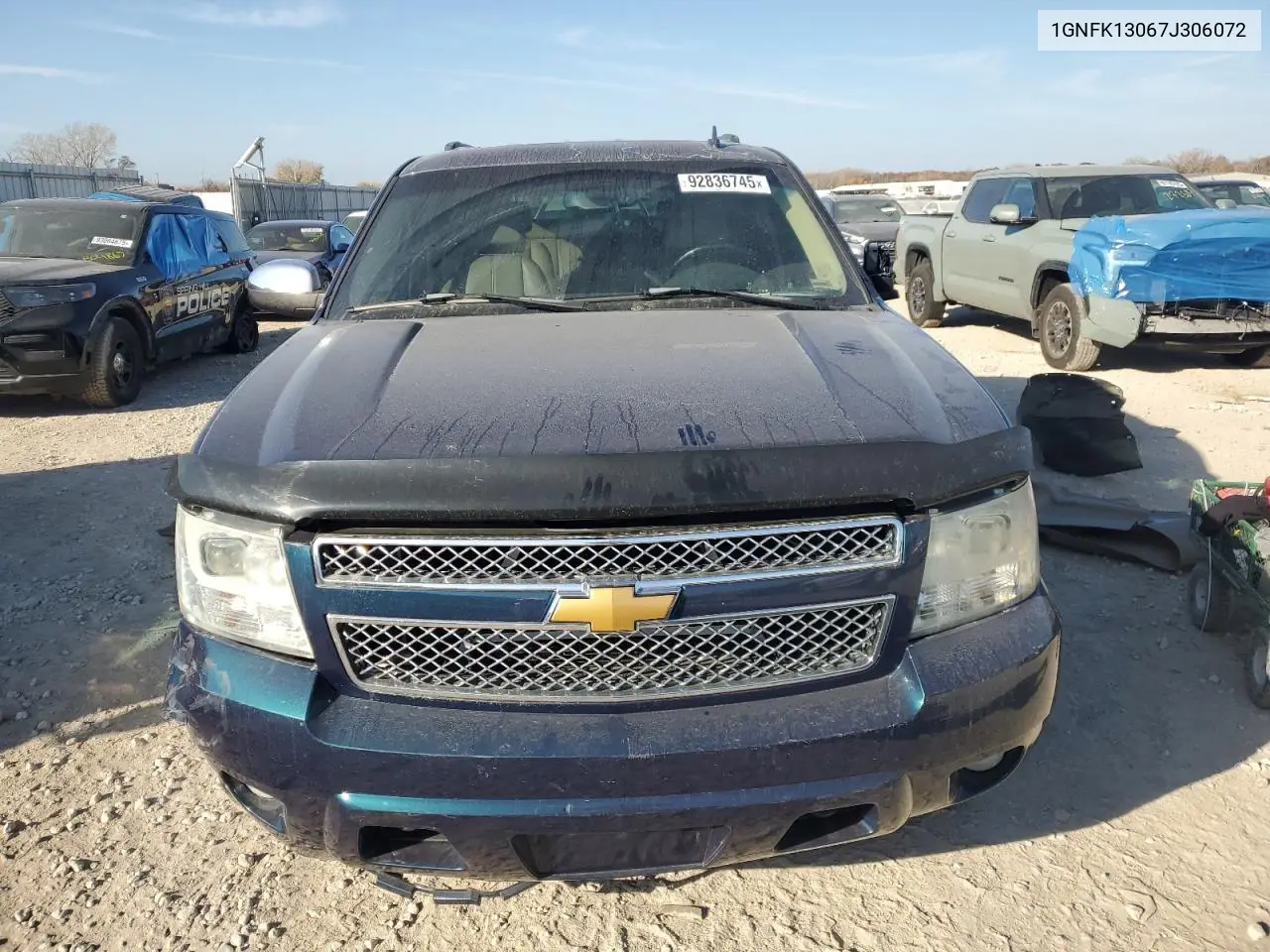 1GNFK13067J306072 2007 Chevrolet Tahoe K1500