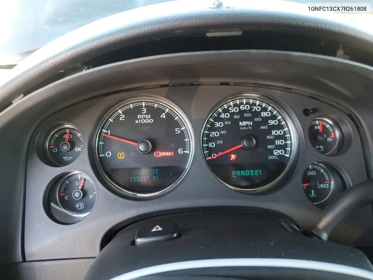 1GNFC13CX7R261808 2007 Chevrolet Tahoe C1500