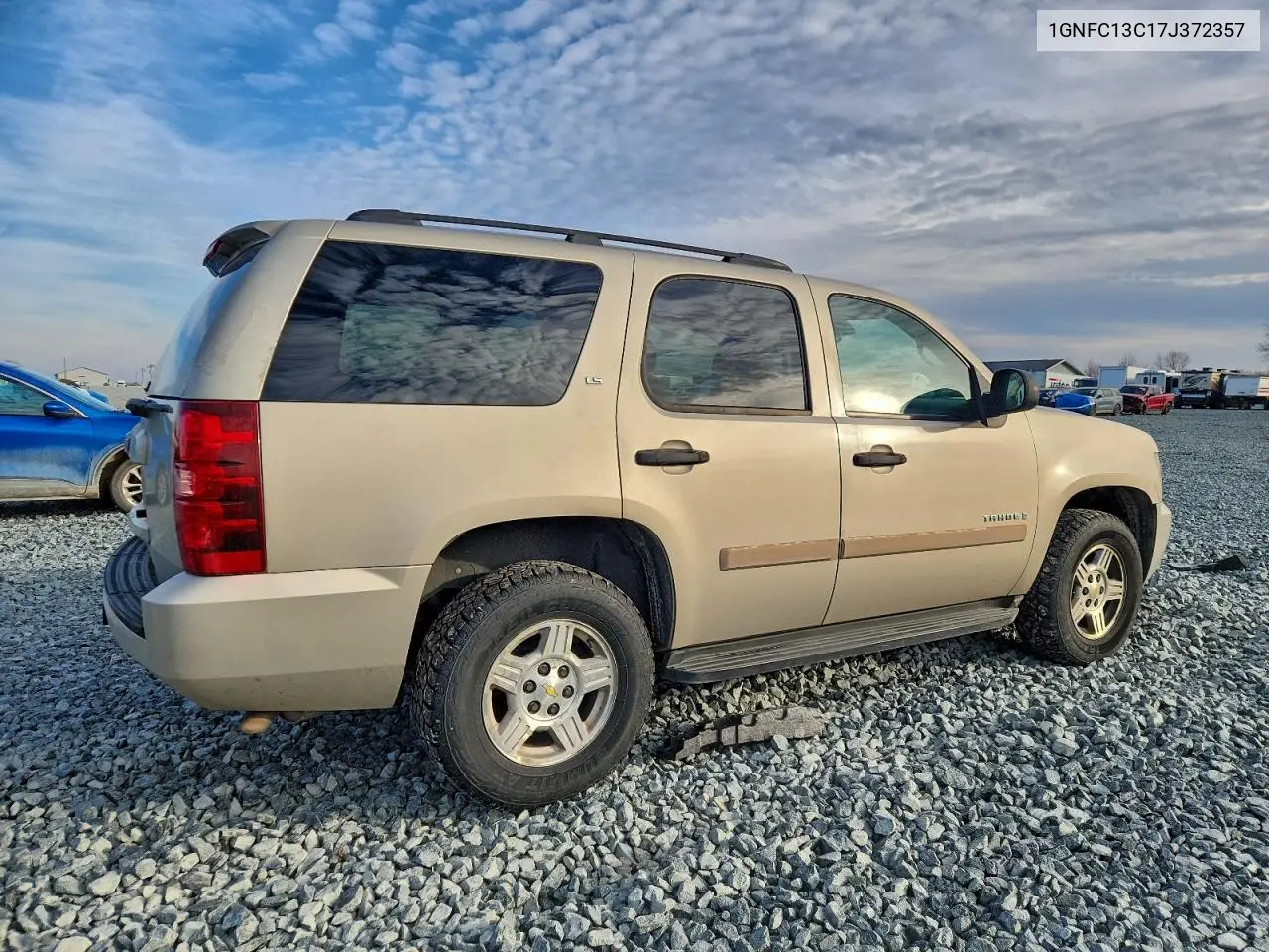 1GNFC13C17J372357 2007 Chevrolet Tahoe C1500