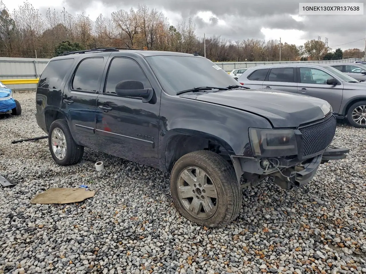 1GNEK130X7R137638 2007 Chevrolet Tahoe K1500