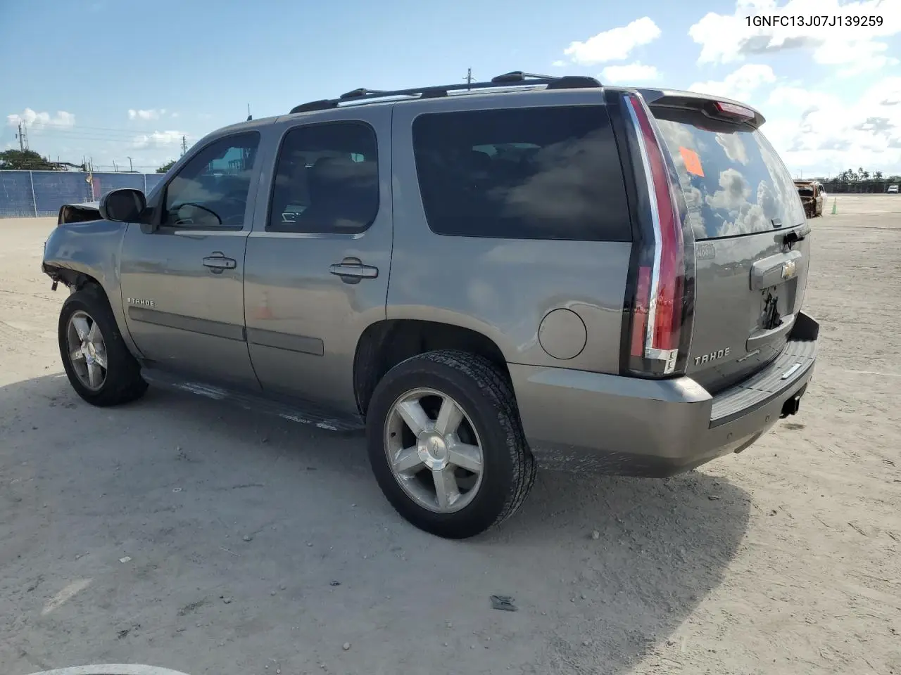 1GNFC13J07J139259 2007 Chevrolet Tahoe C1500