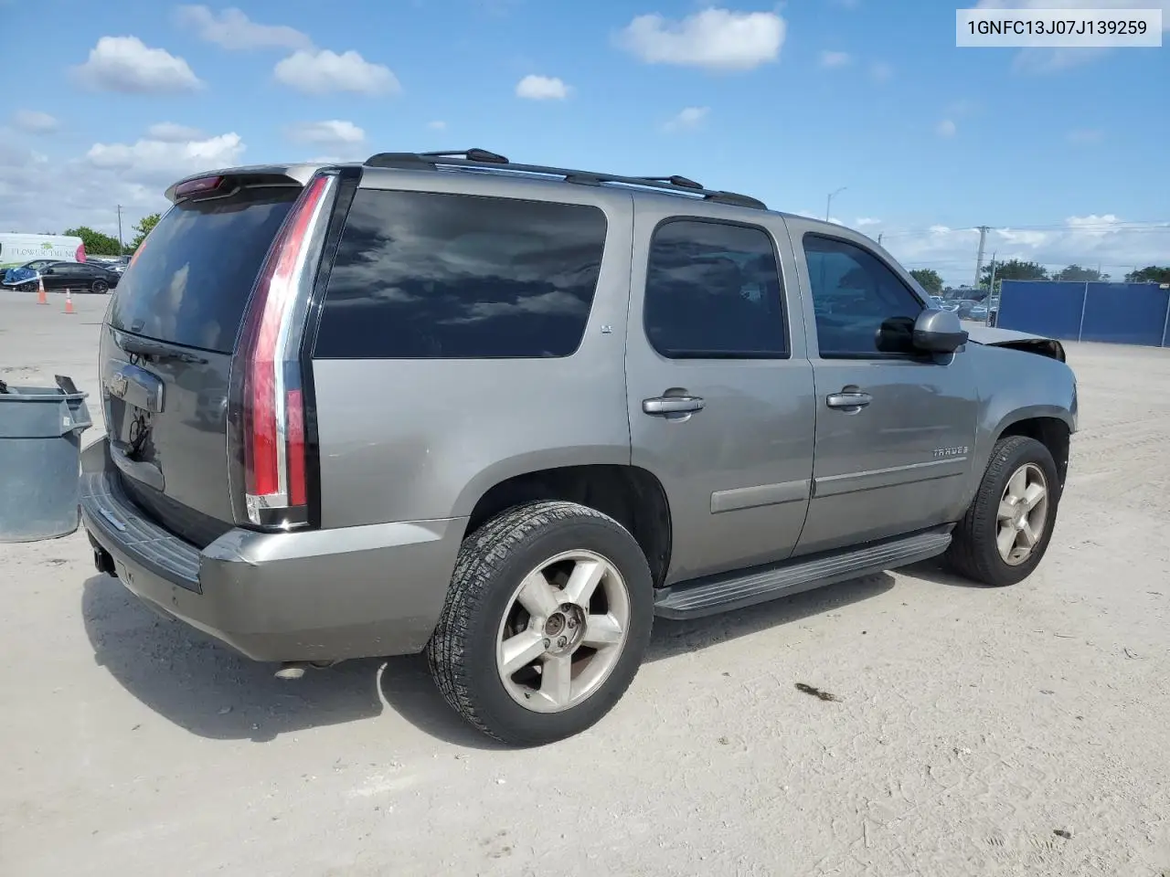 1GNFC13J07J139259 2007 Chevrolet Tahoe C1500