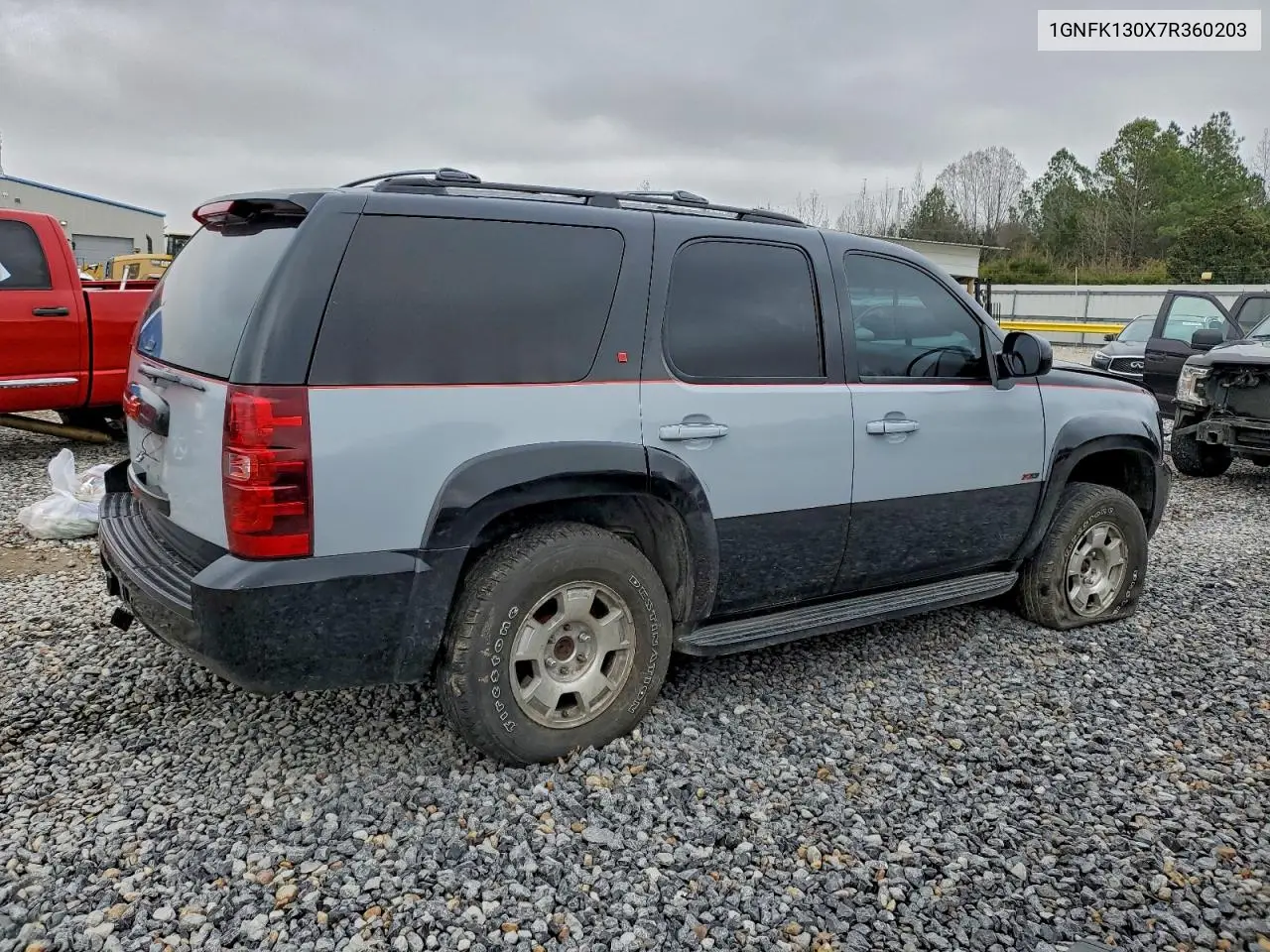 1GNFK130X7R360203 2007 Chevrolet Tahoe K1500