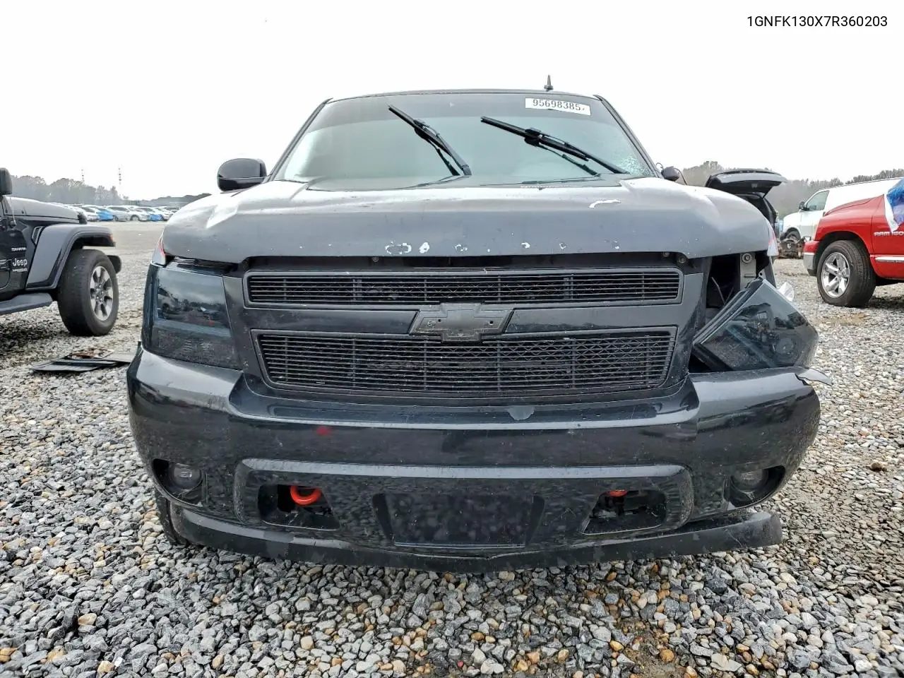 1GNFK130X7R360203 2007 Chevrolet Tahoe K1500