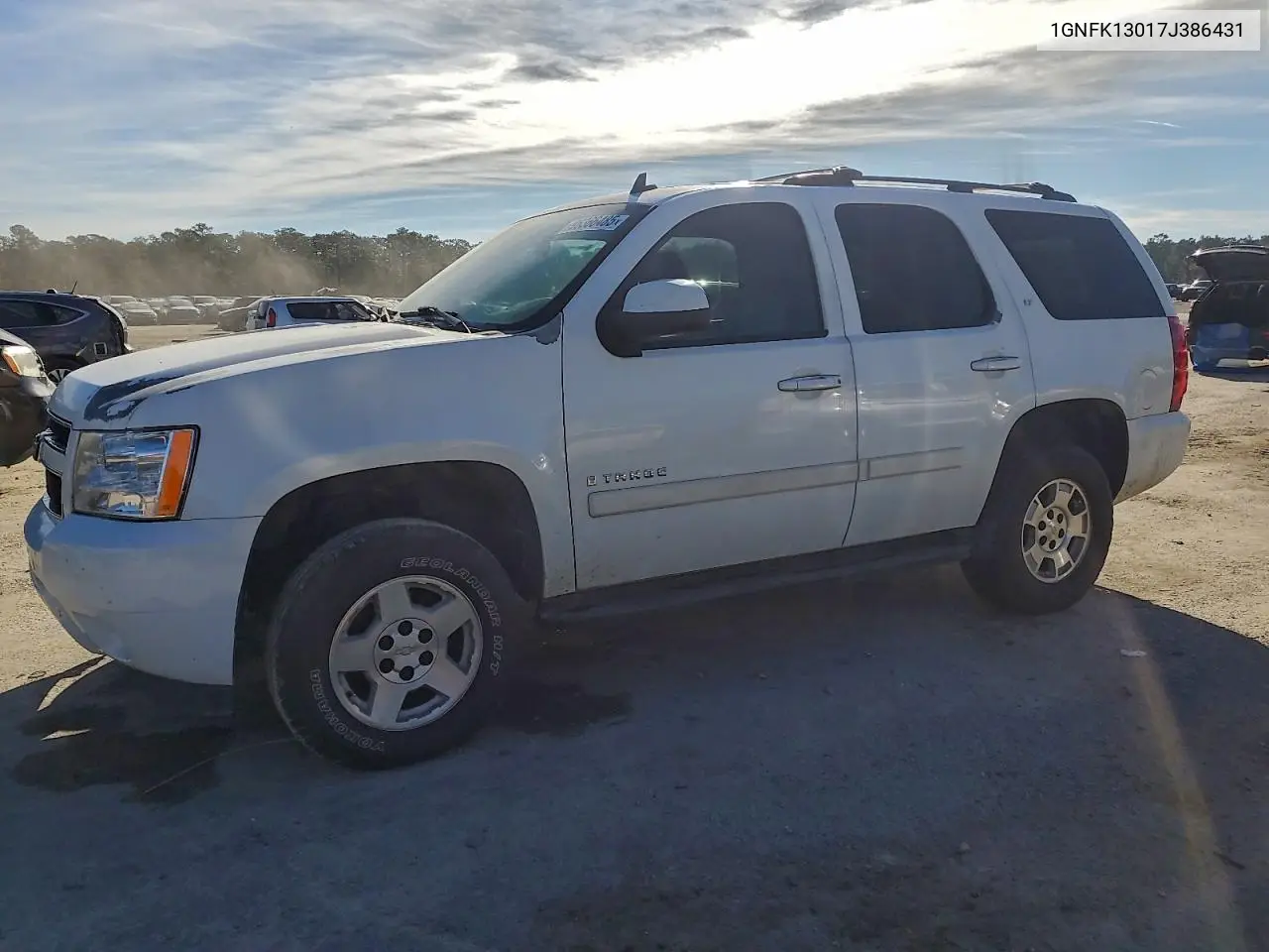 1GNFK13017J386431 2007 Chevrolet Tahoe K1500