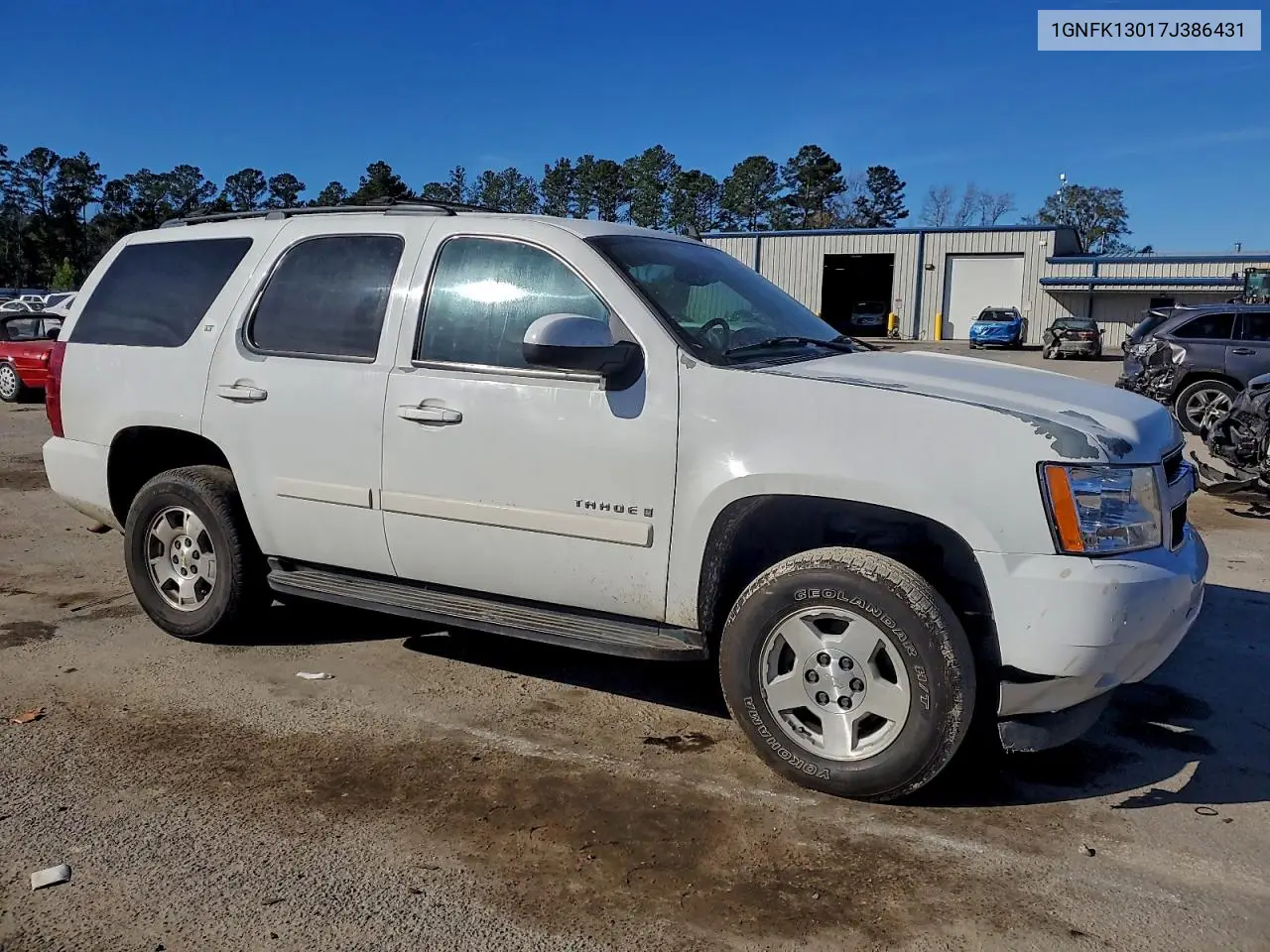 1GNFK13017J386431 2007 Chevrolet Tahoe K1500