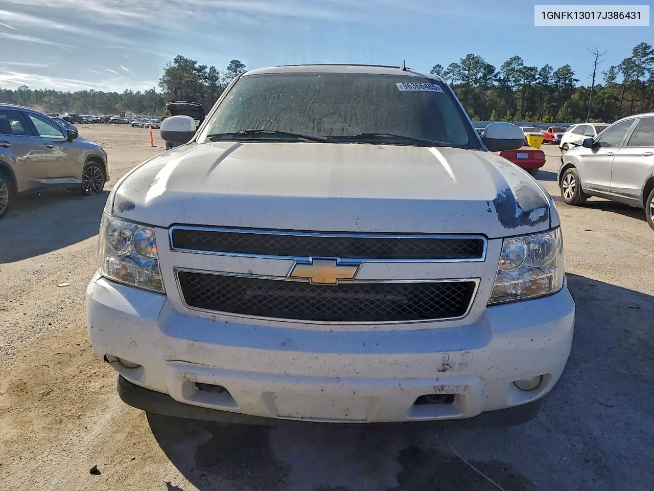 1GNFK13017J386431 2007 Chevrolet Tahoe K1500