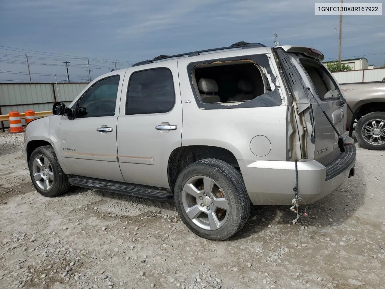 2008 Chevrolet Tahoe C1500 VIN: 1GNFC130X8R167922 Lot: 58739774