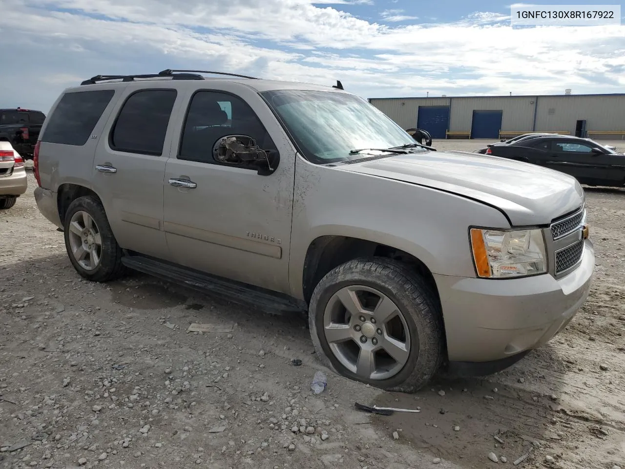 2008 Chevrolet Tahoe C1500 VIN: 1GNFC130X8R167922 Lot: 58739774